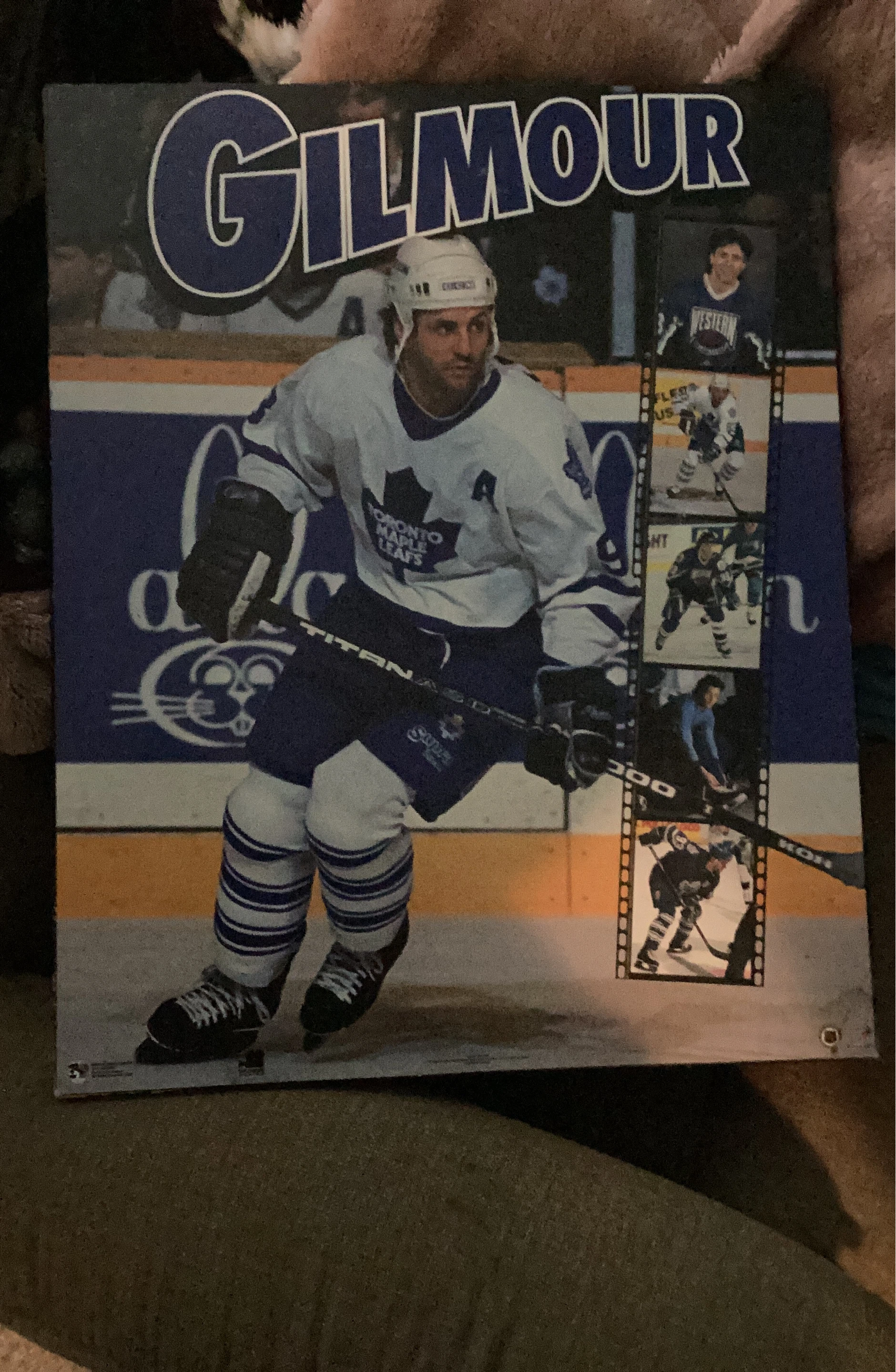 Wendel Clark "Gilmour" Toronto Maple Leafs Poster