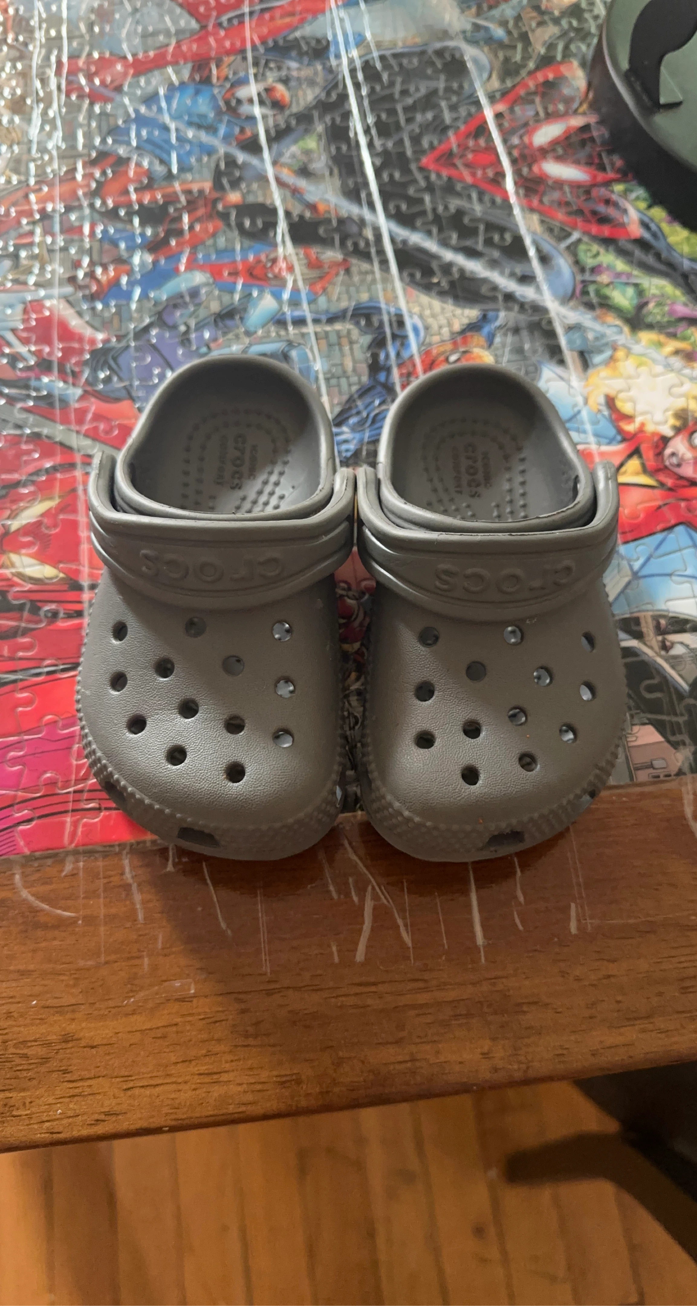 Crocs Kids Clogs Size 6 Grey