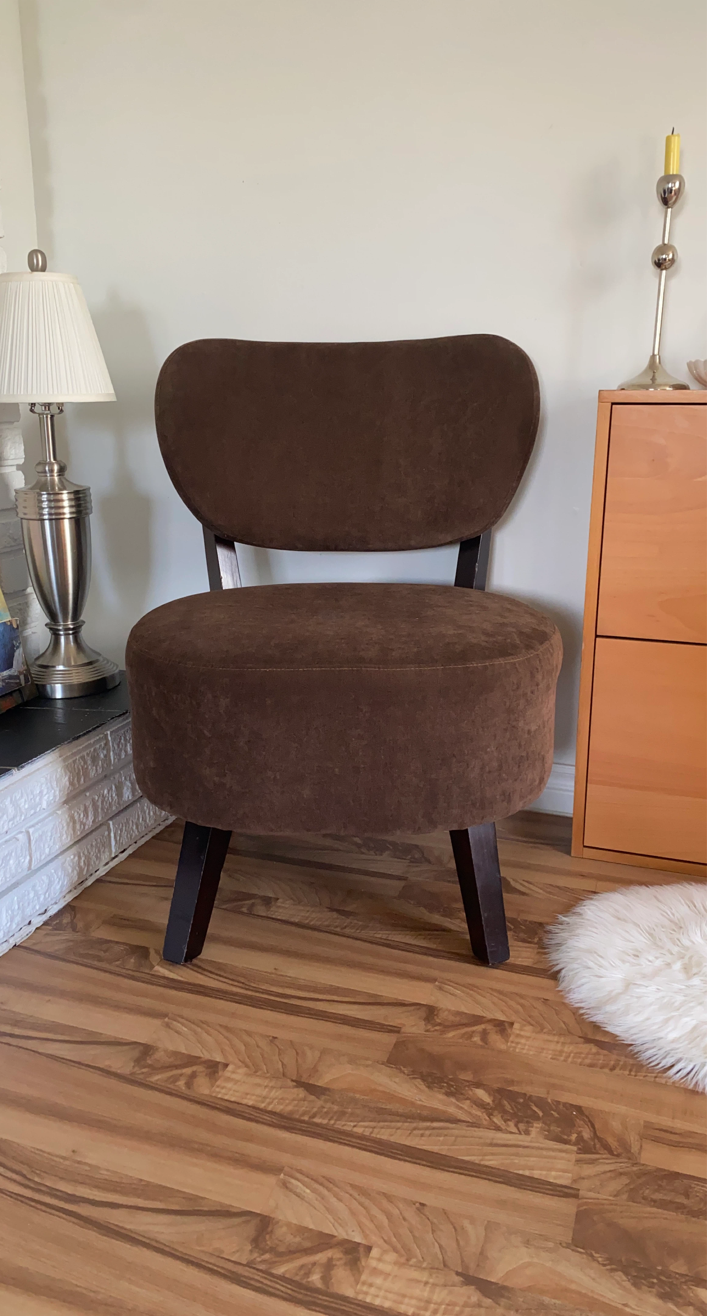 Brown Accent Chair