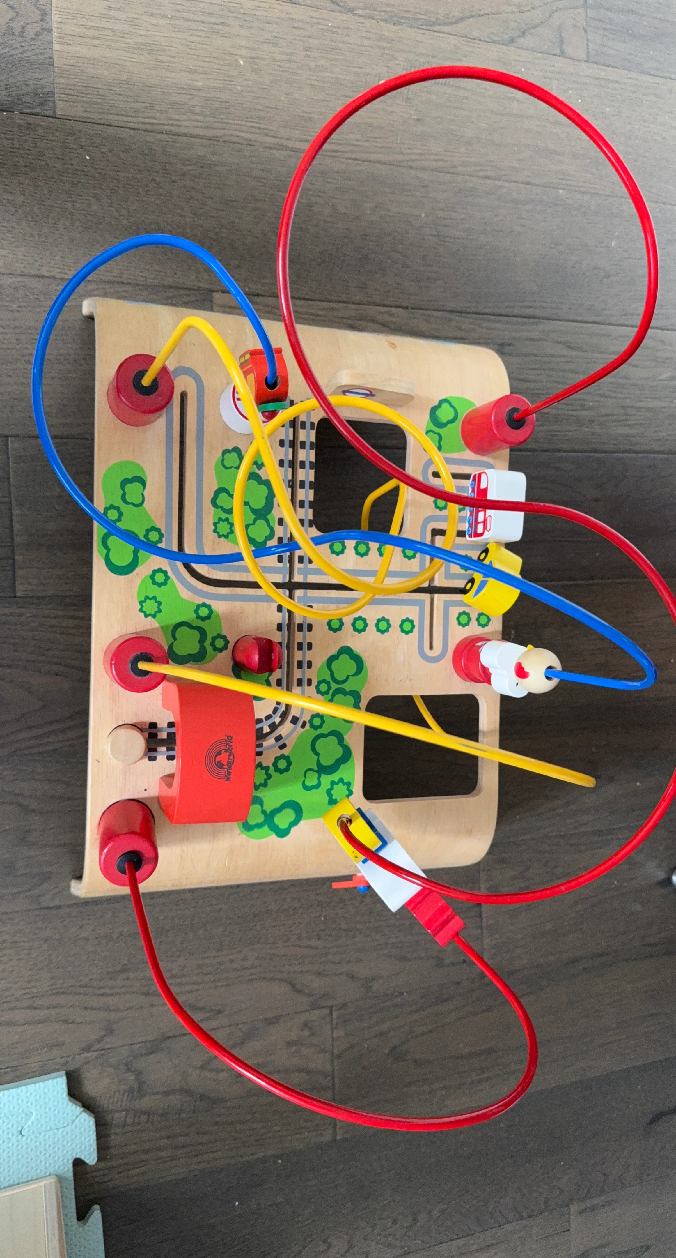 Wooden Activity Cube Toy