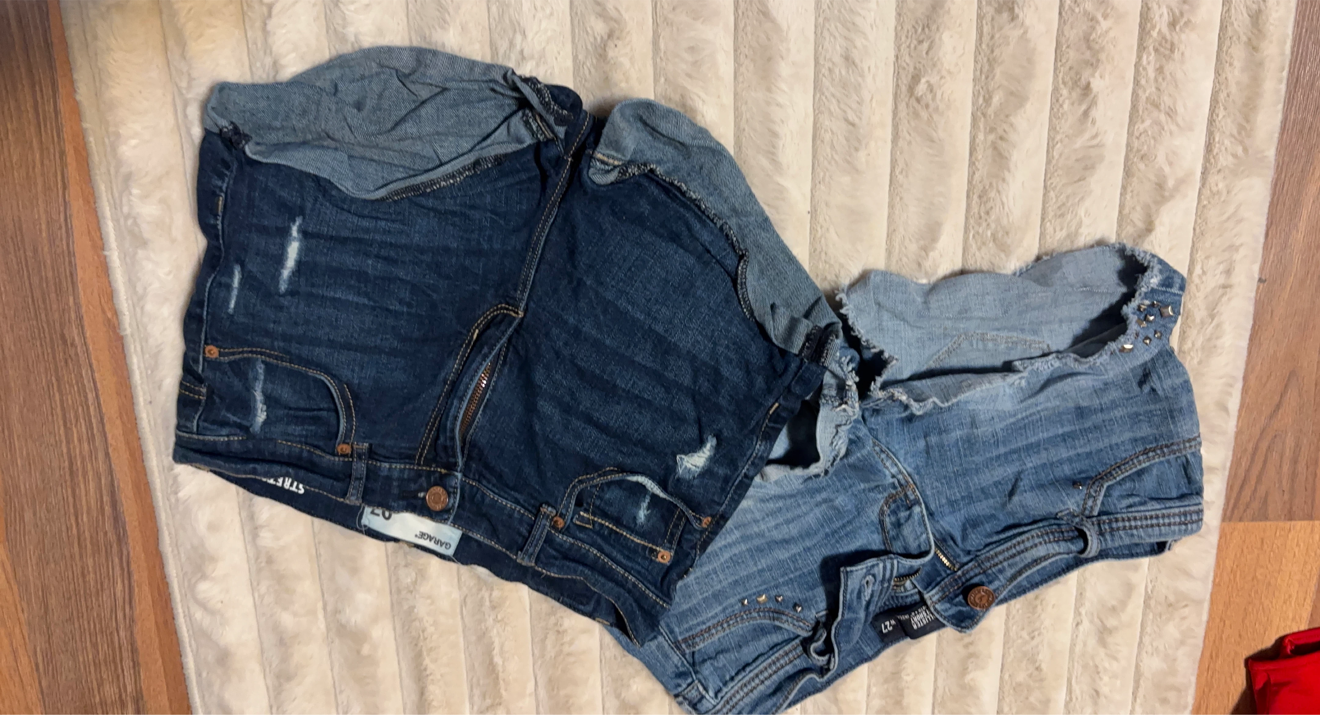 Garage & Hollister Denim Shorts - Size 26/27