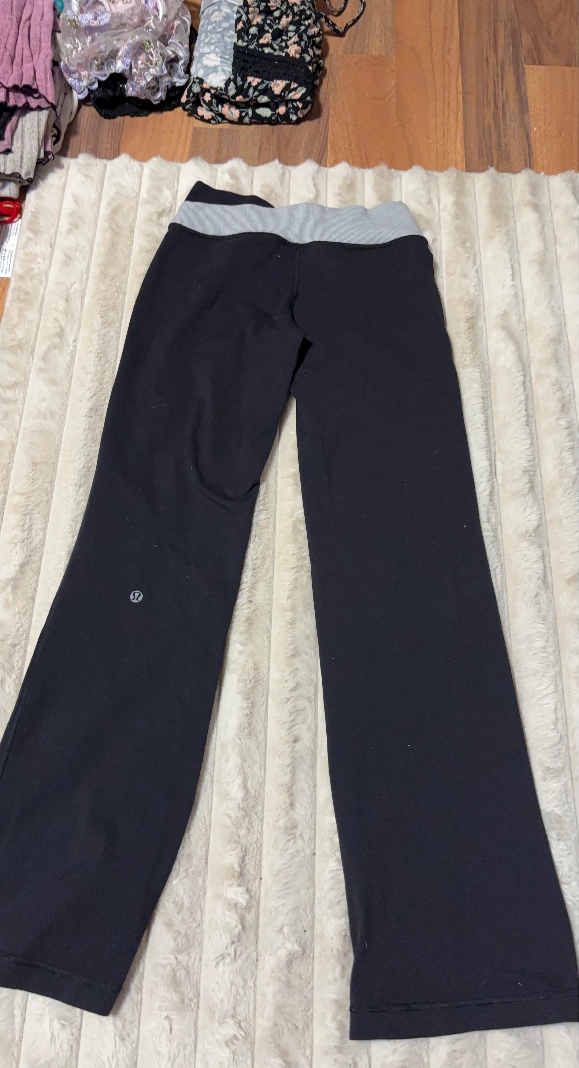 Lululemon Black Yoga Pants Size 2