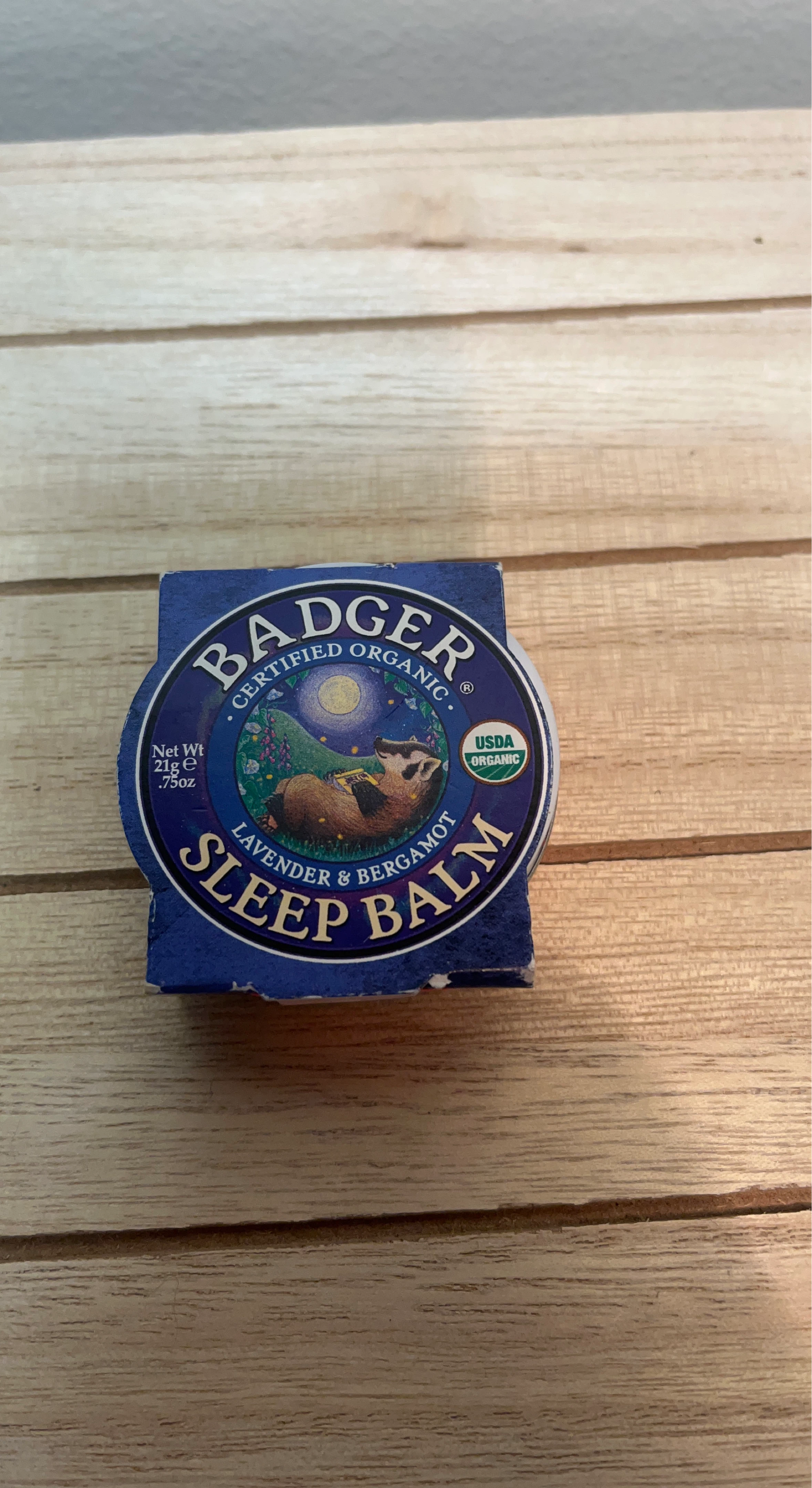 Badger Organic Sleep Balm Lavender & Bergamot