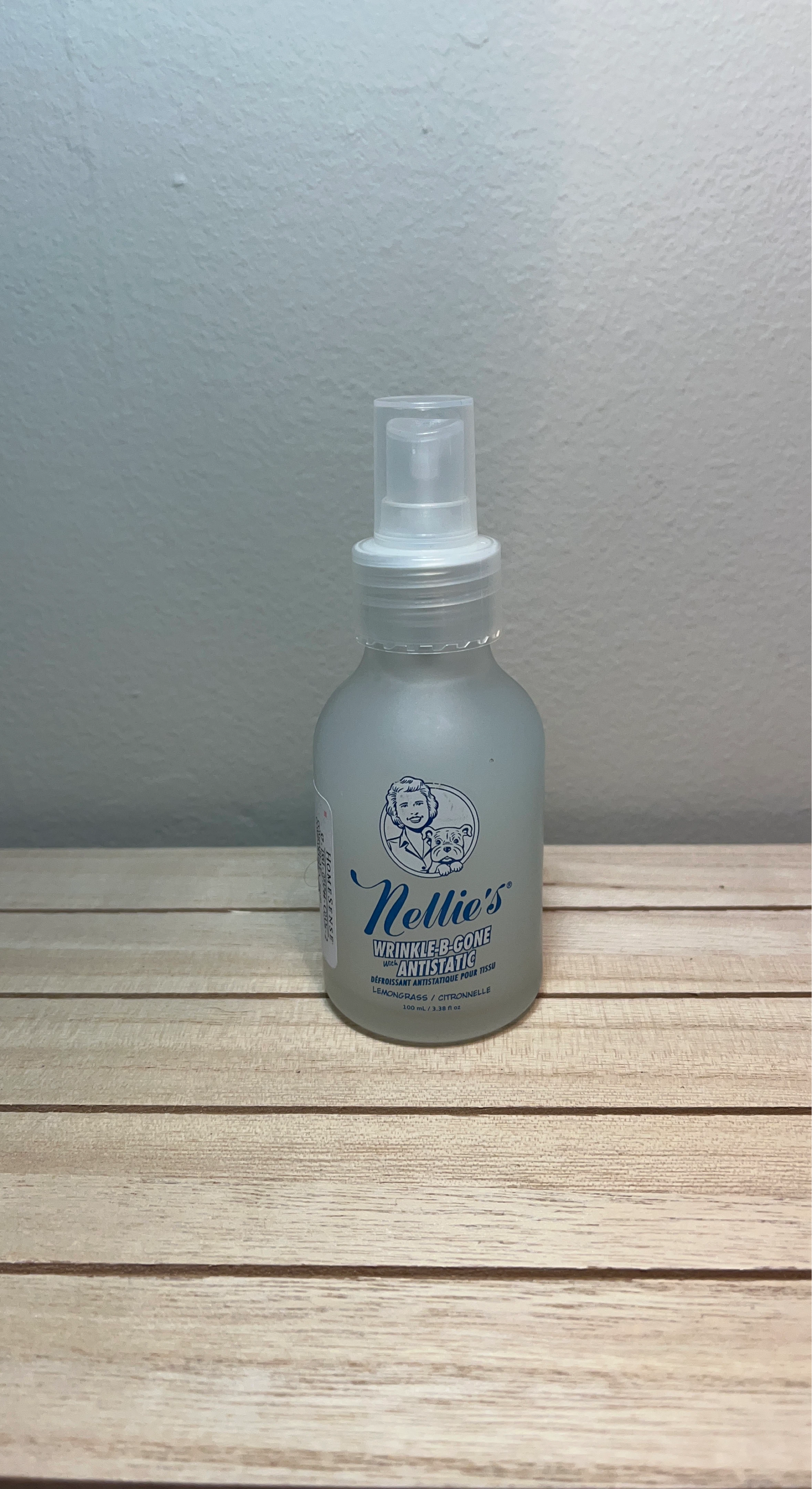 Nellie's Wrinkle-B-Gone with Antistatic Spray - 100 mL