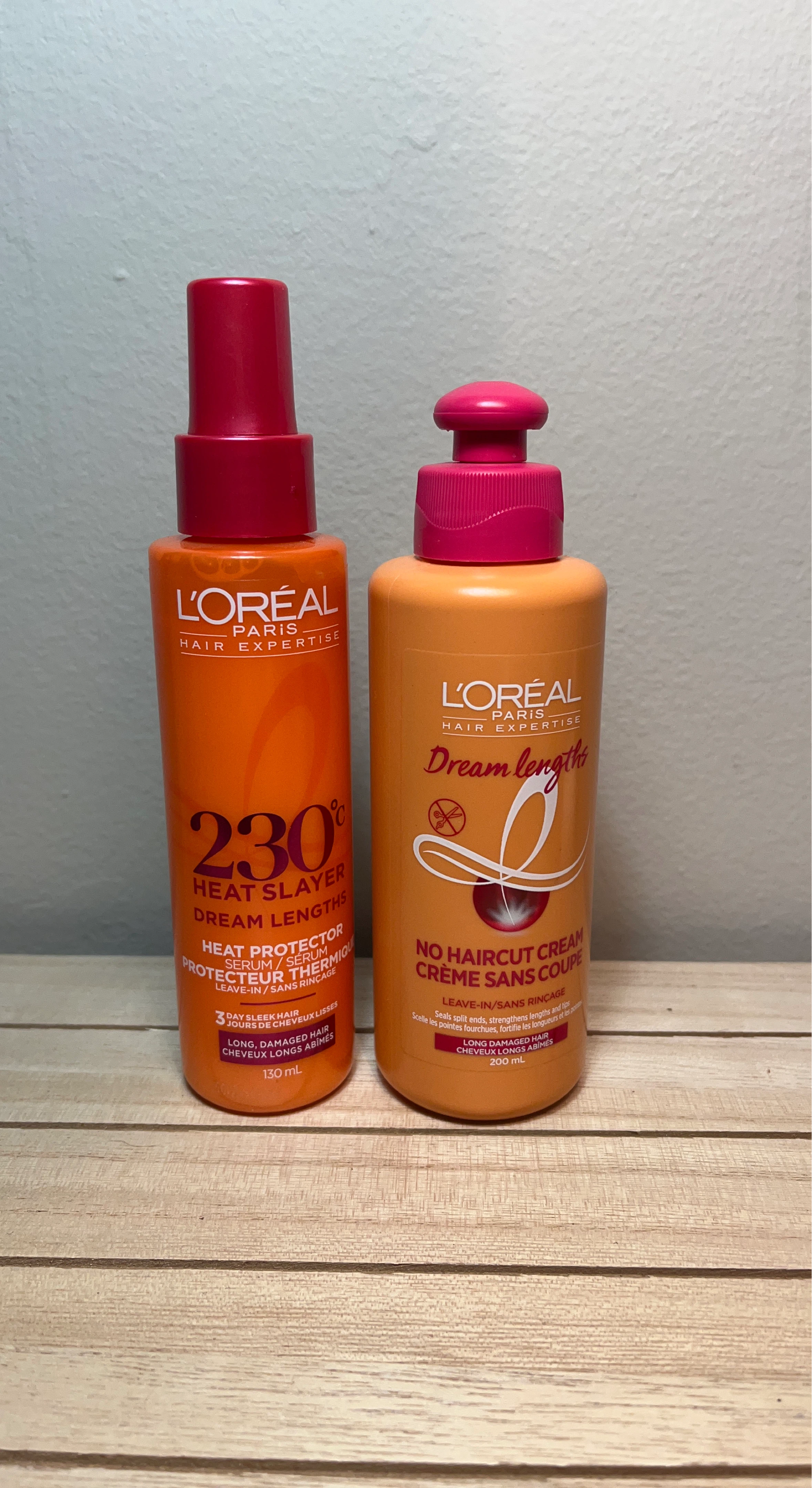 L'Oréal Dream Lengths Heat Protector & No Haircut Cream