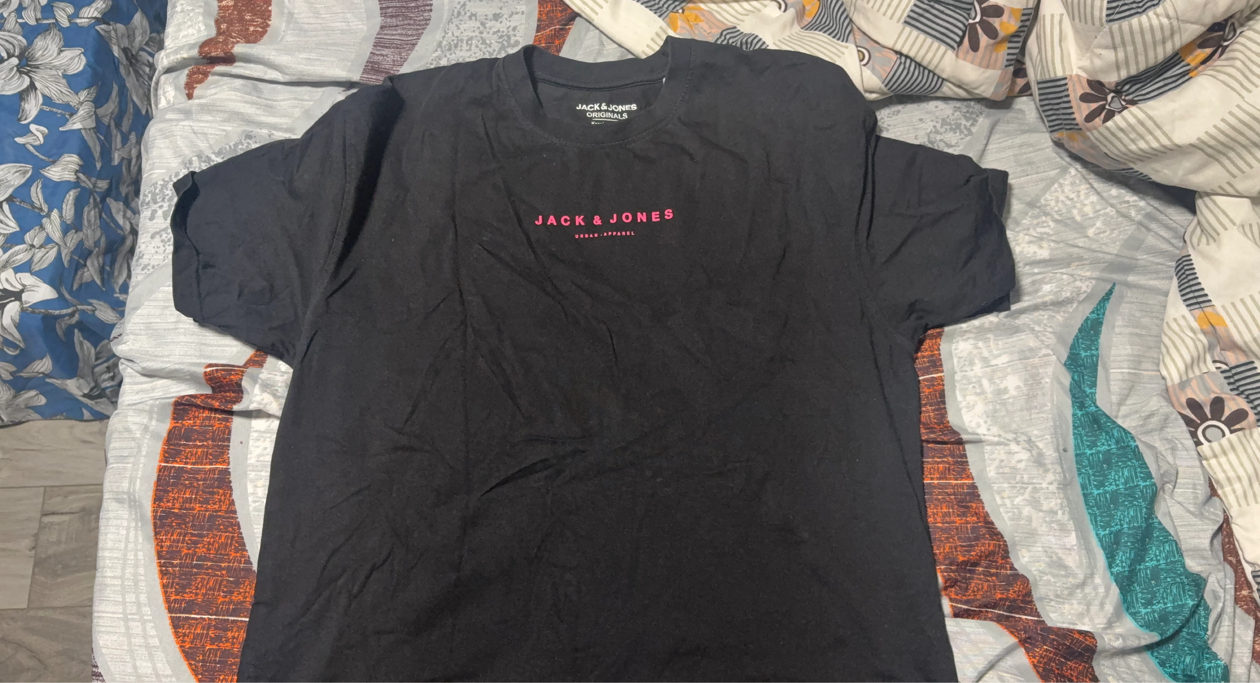 JACK & JONES Originals Black T-Shirt