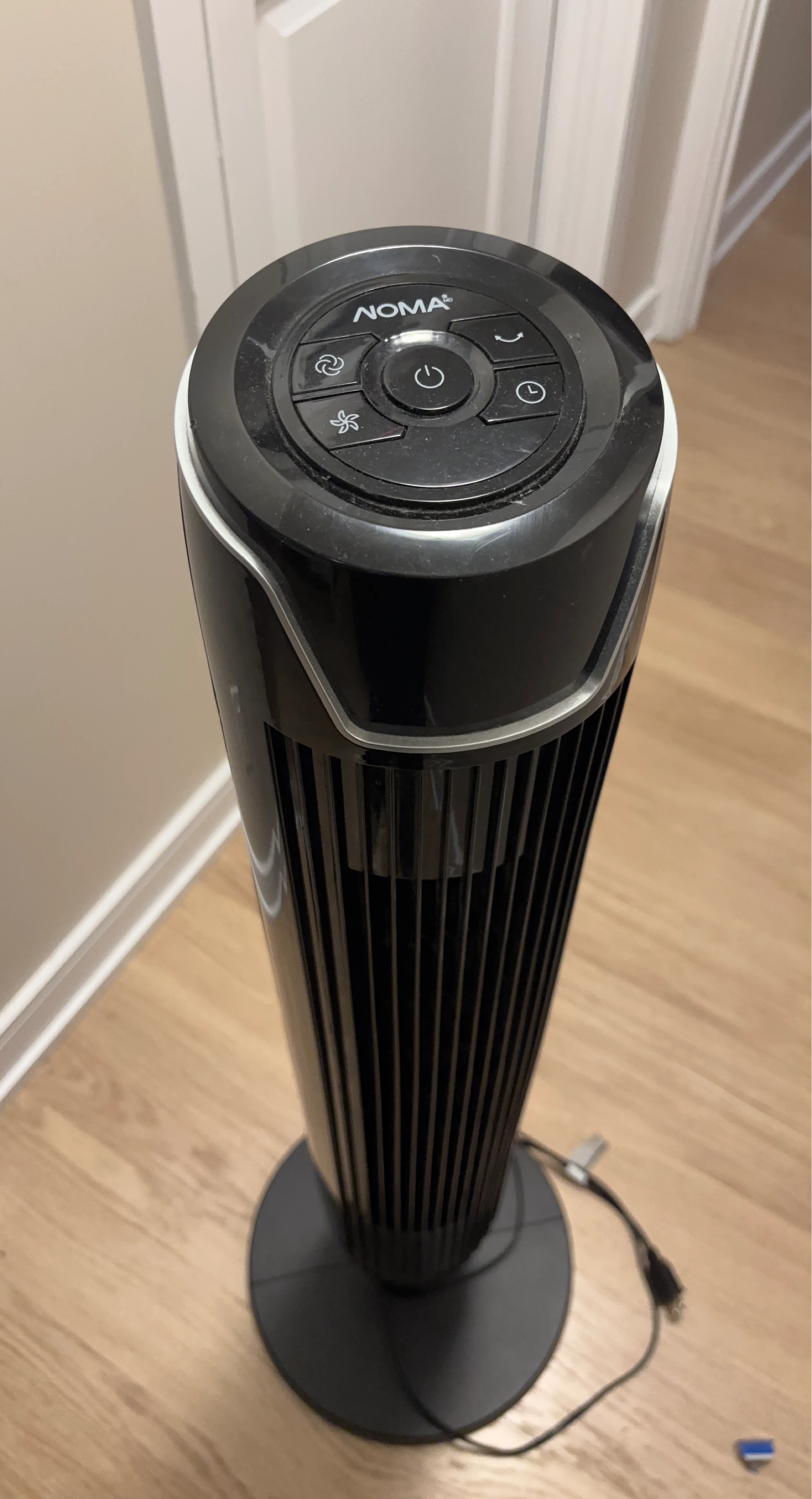 Noma Black Tower Fan