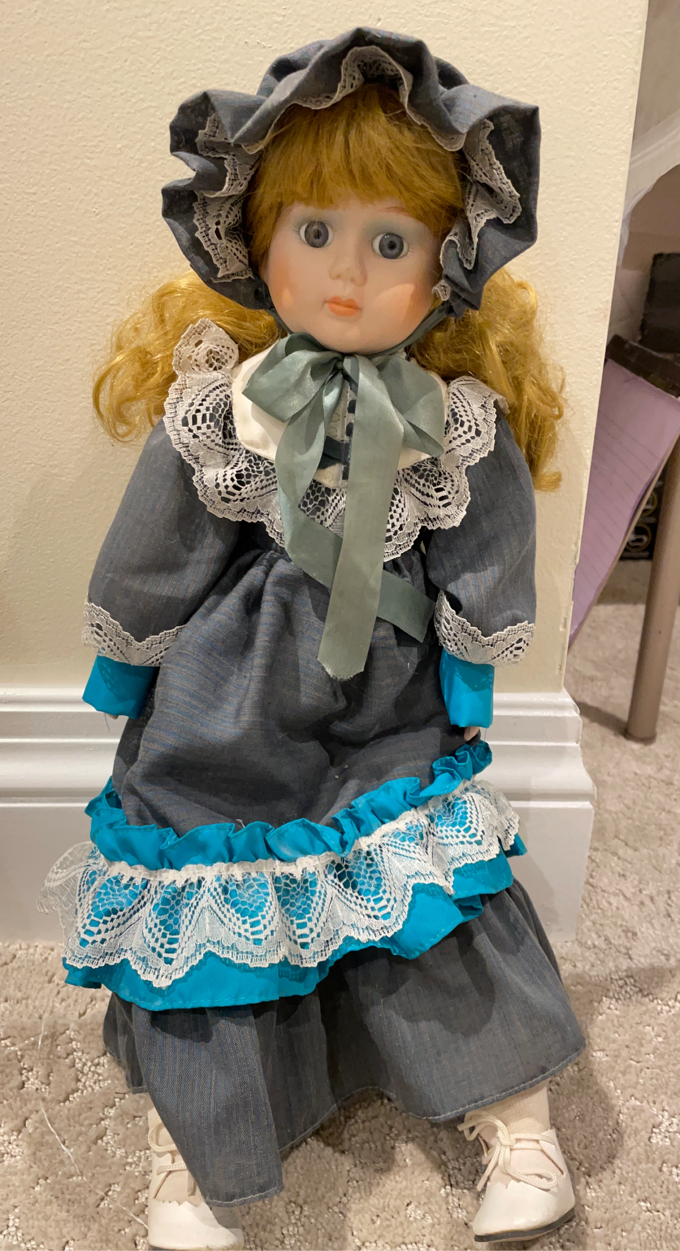 Victorian Style Porcelain Doll
