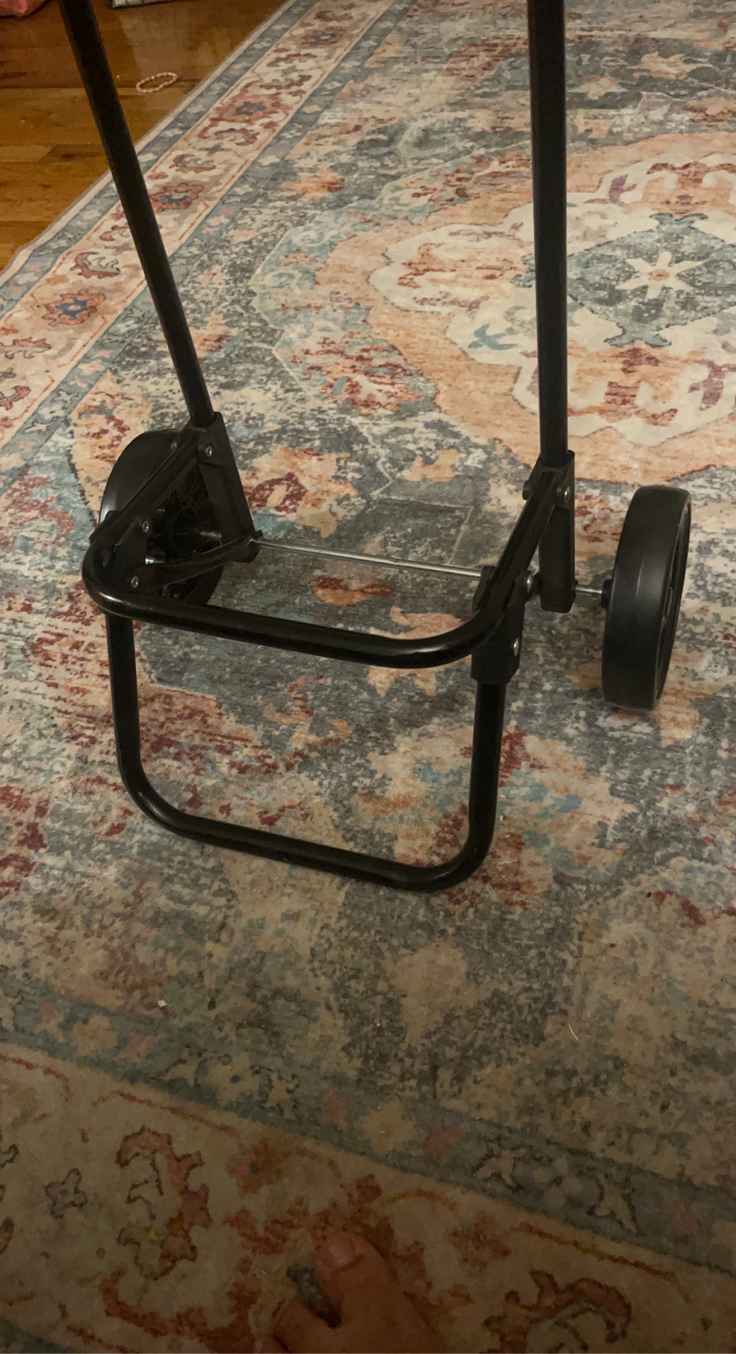 Black Folding Hand Truck Dolly Cart