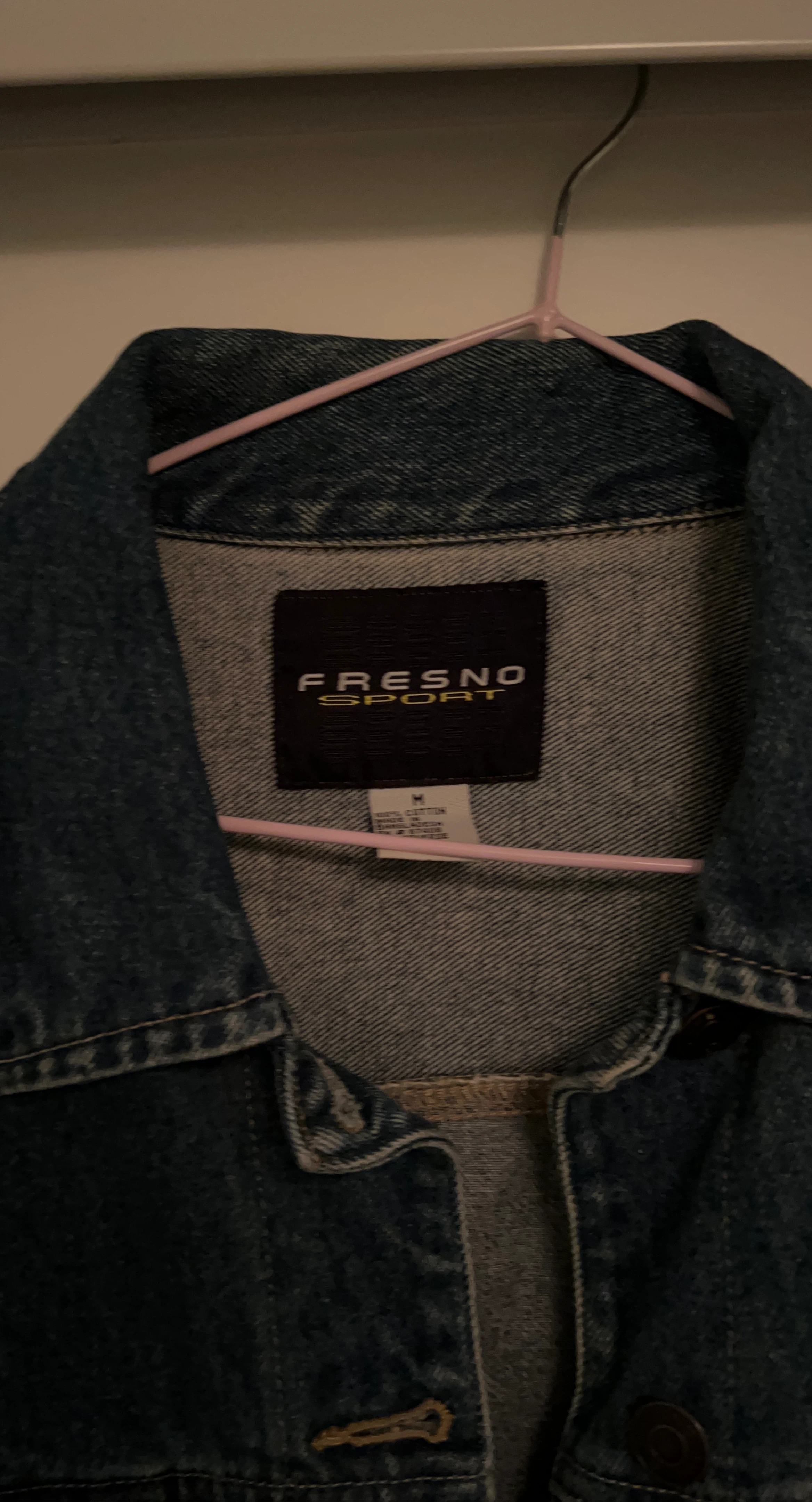 FRESNO SPORT Denim Jacket - Size M