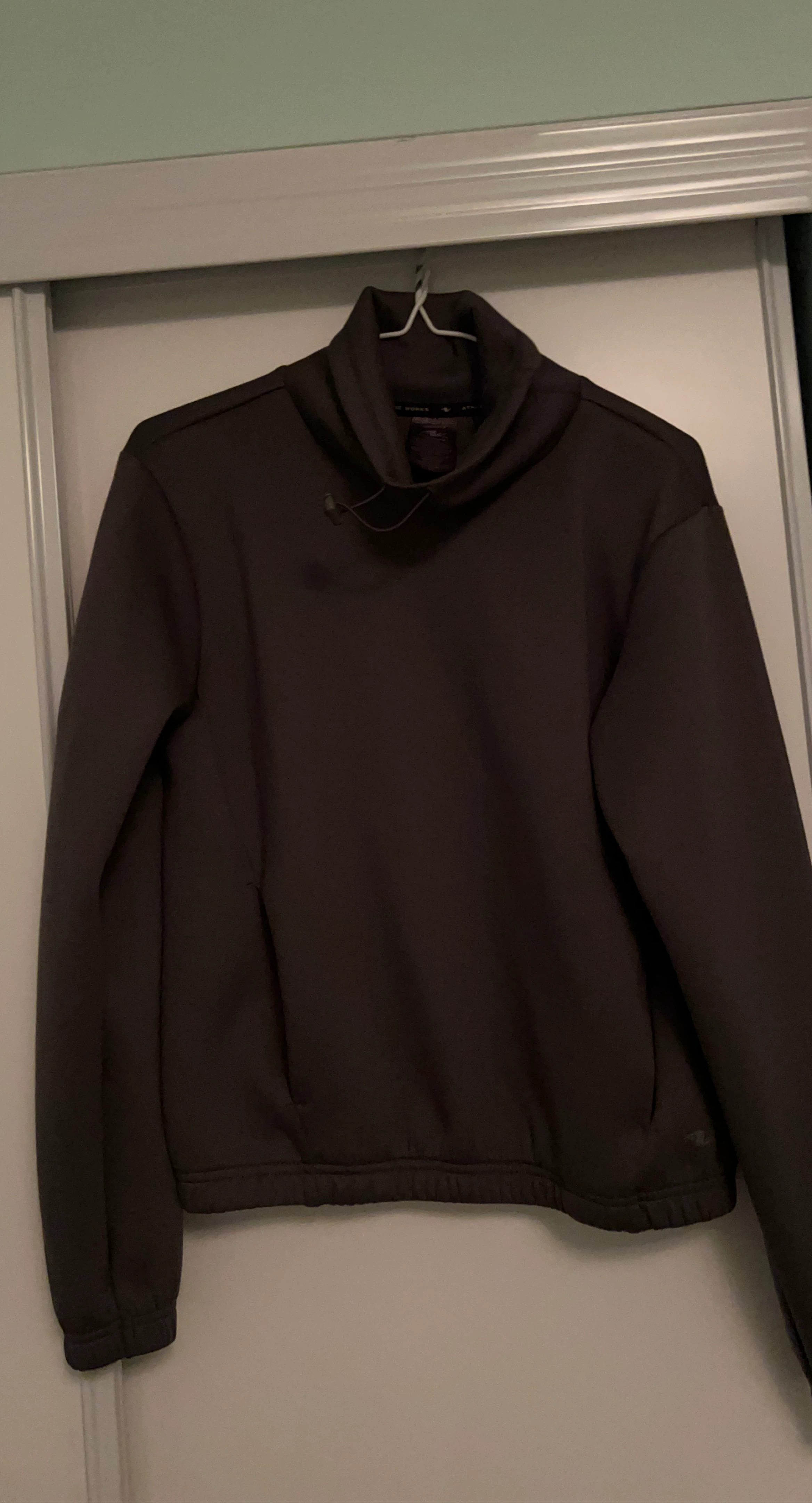 Athletic Works Fleece Mock Neck Top XS