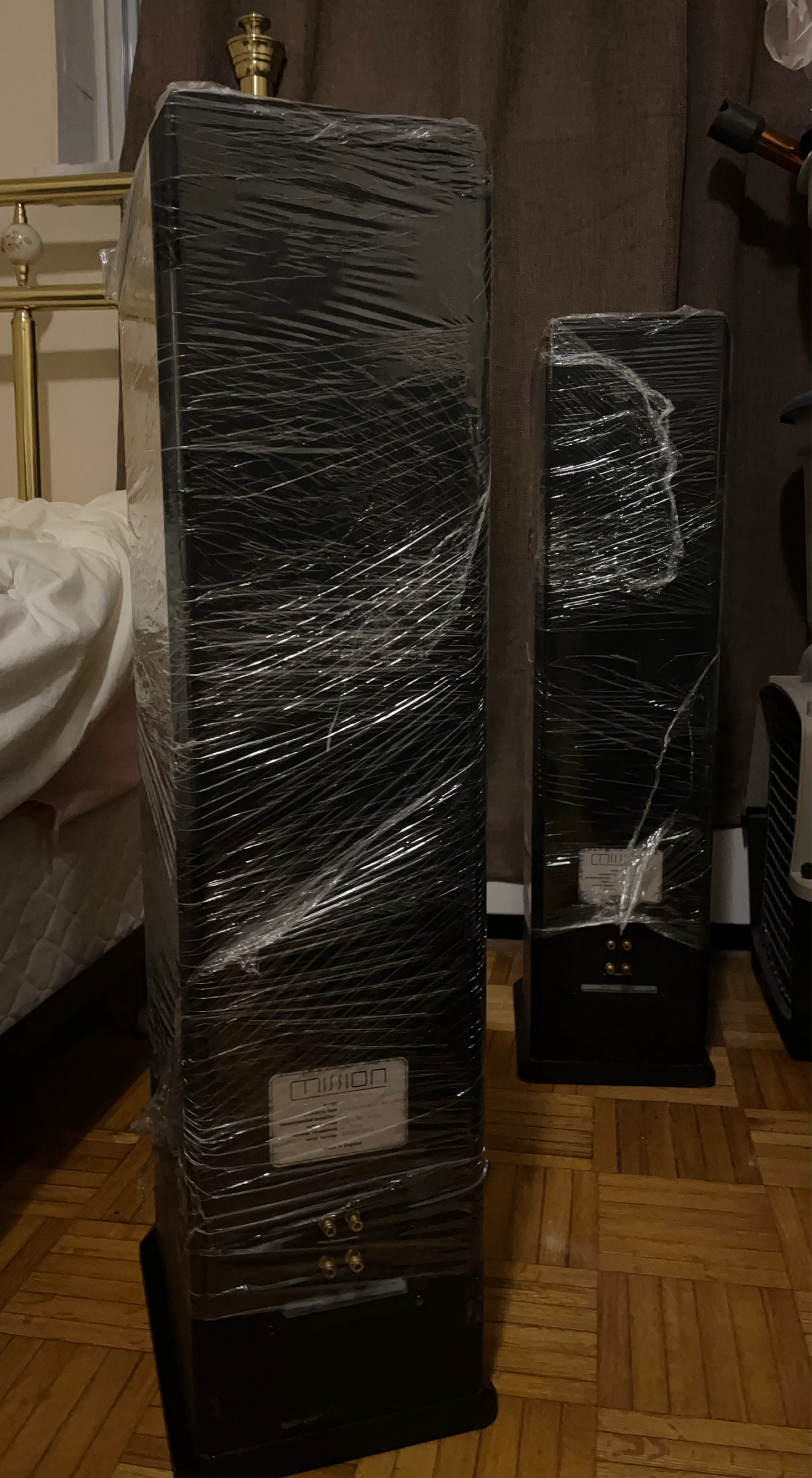 Mission Floor Standing Speakers - Black