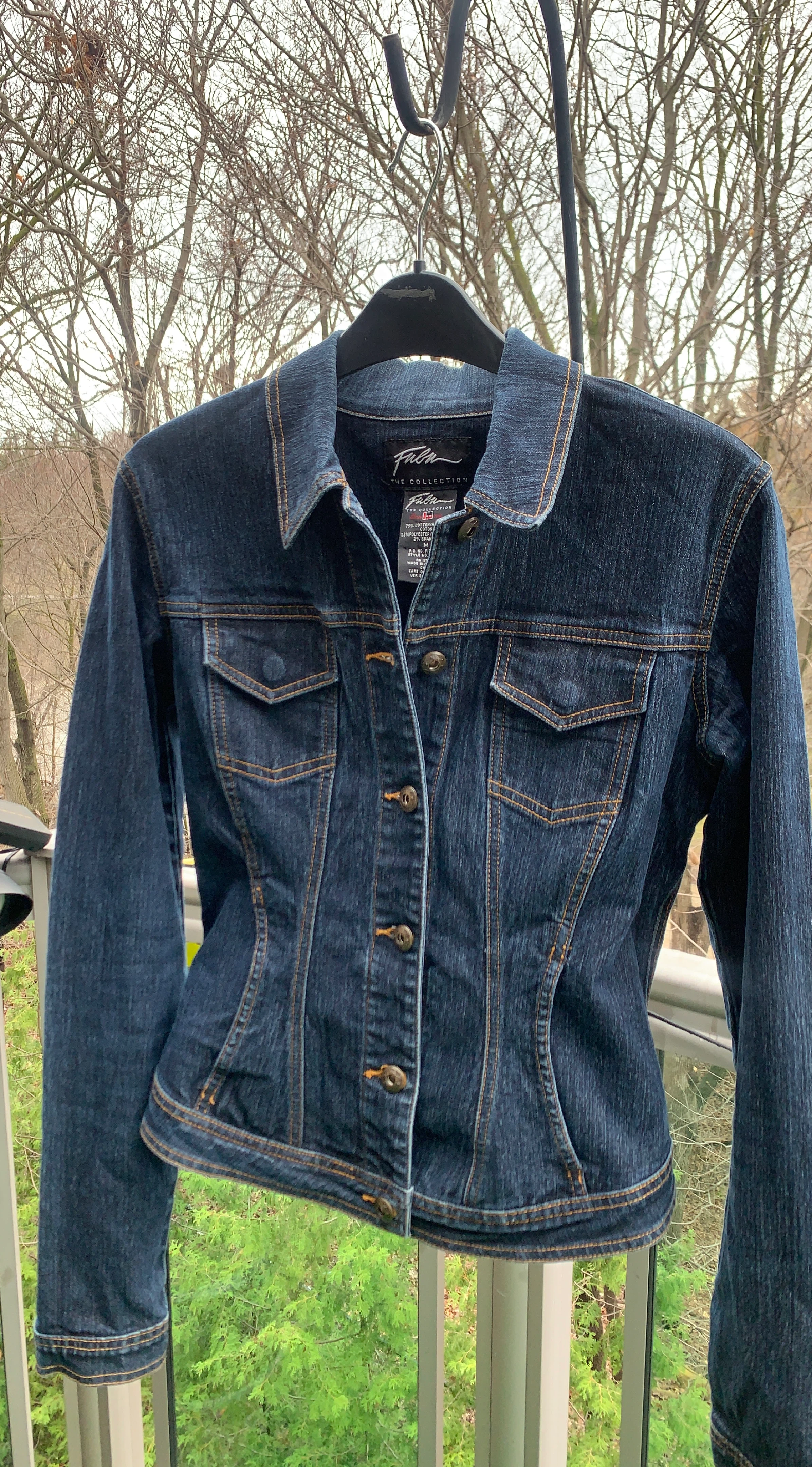 Stretchy Fabl The Collection Denim Jacket Size M