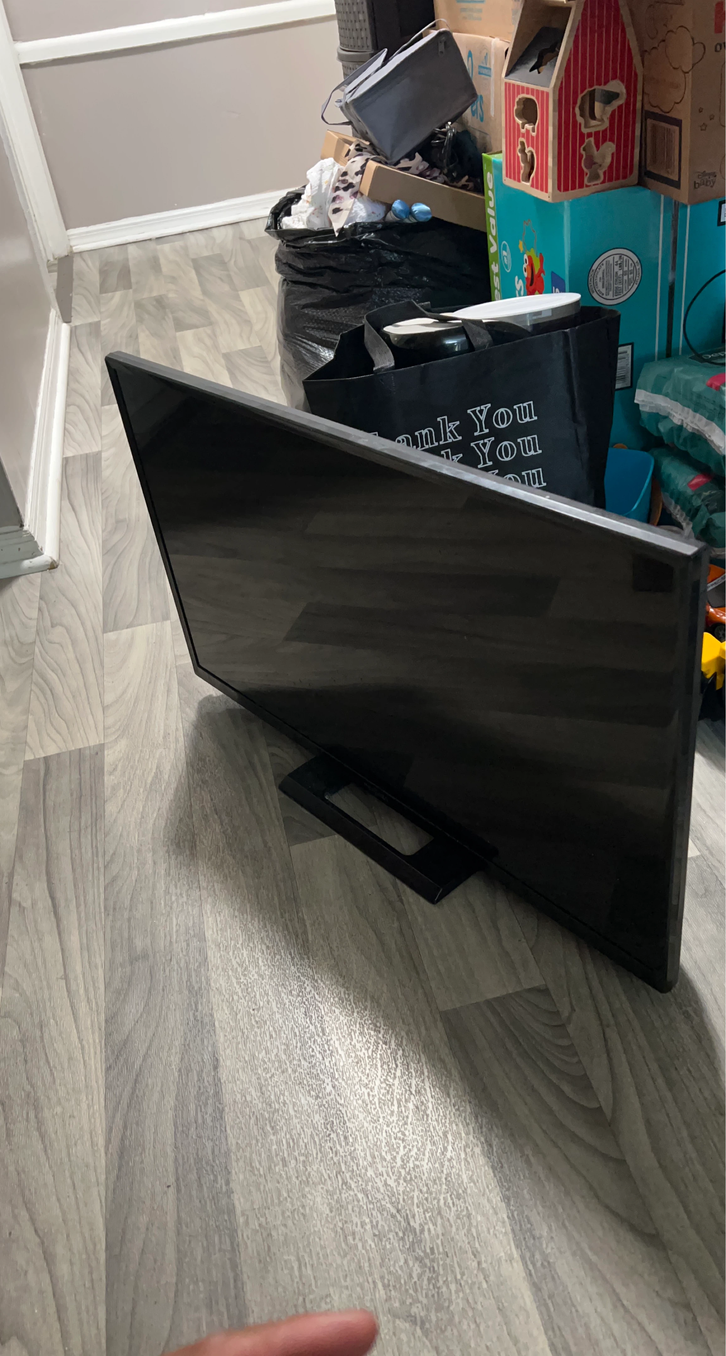 Black Flat Screen TV