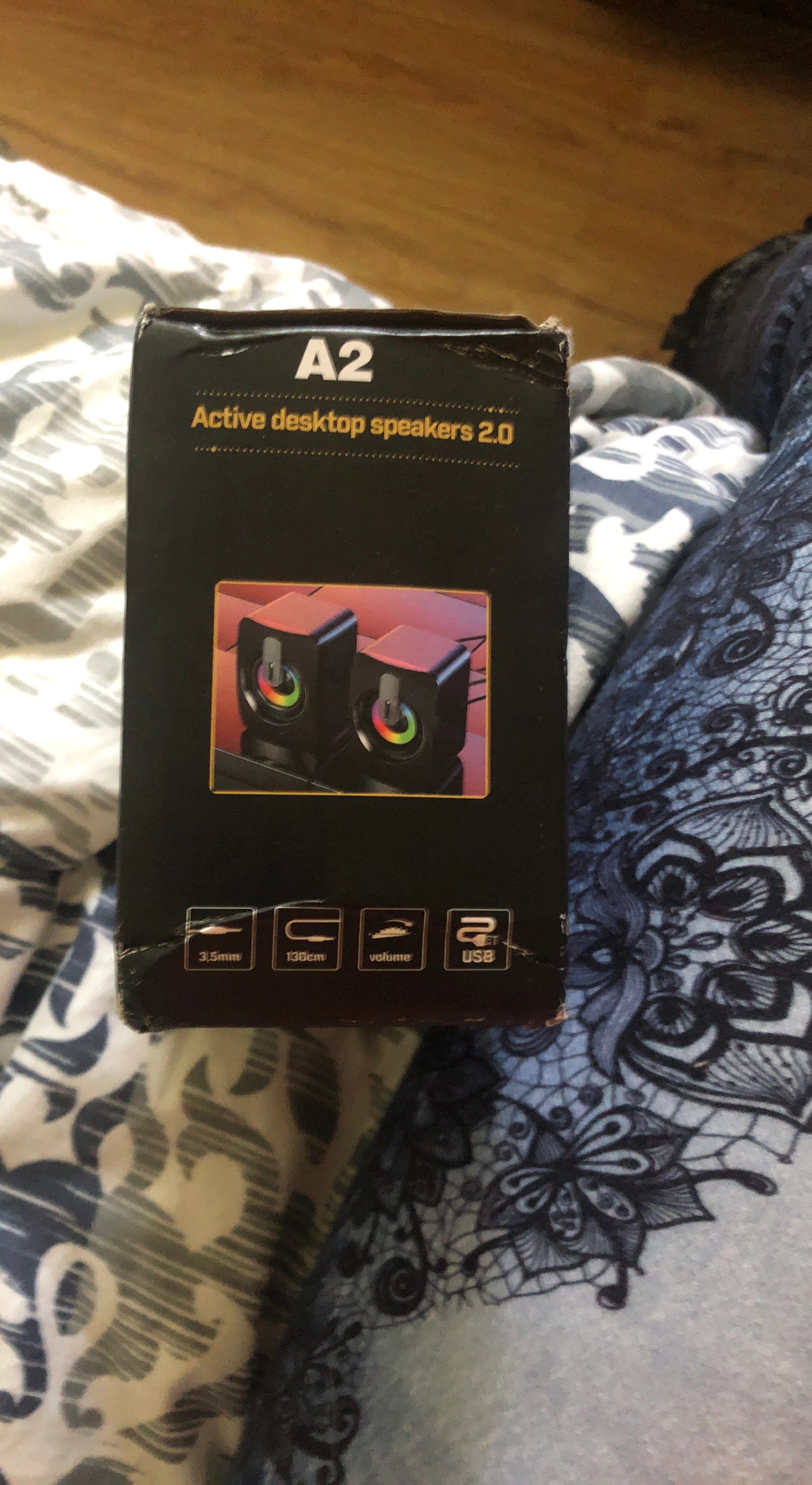 A2 Active Desktop Speakers 2.0