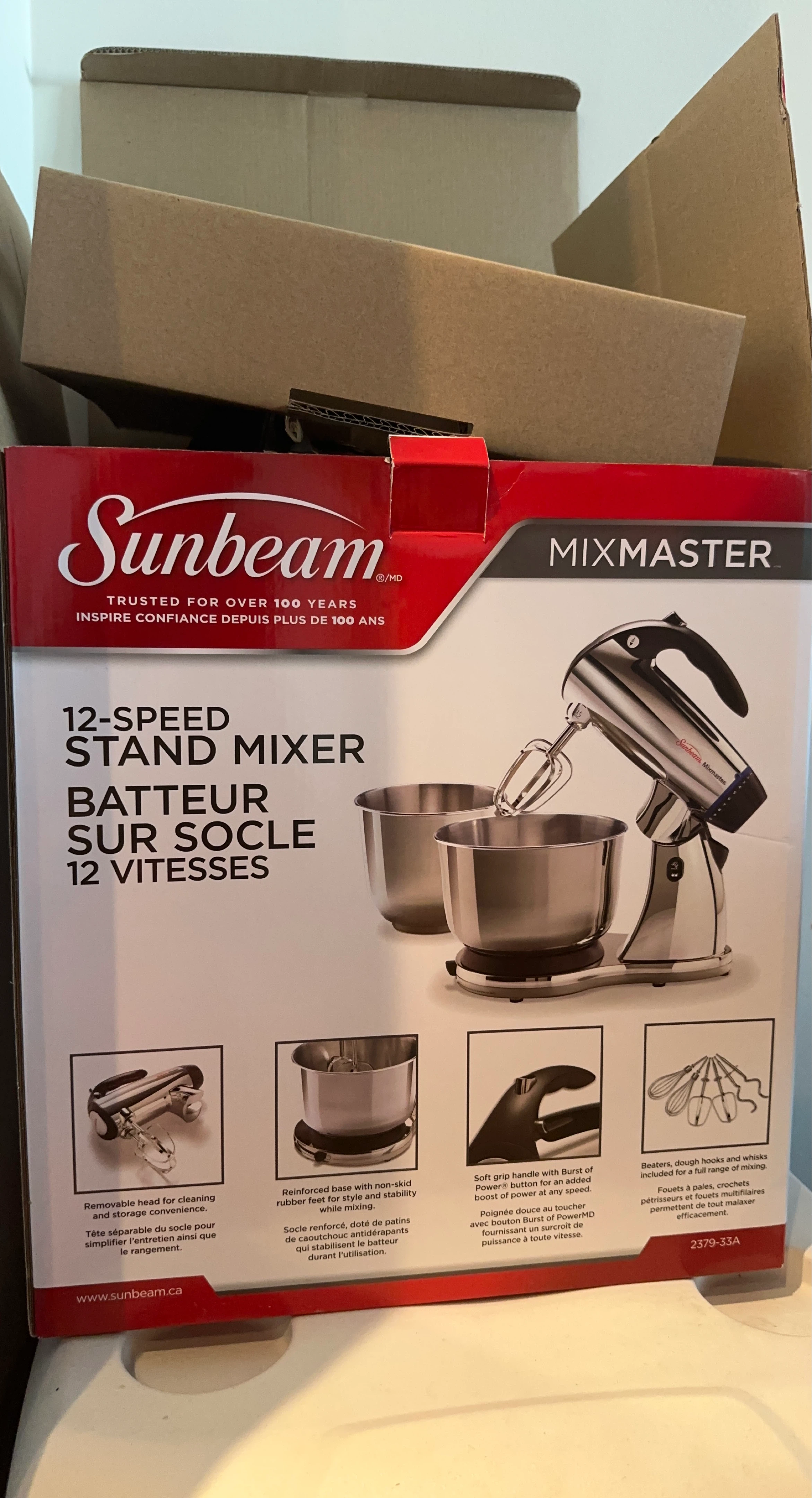 Sunbeam Mixmaster 12-Speed Stand Mixer