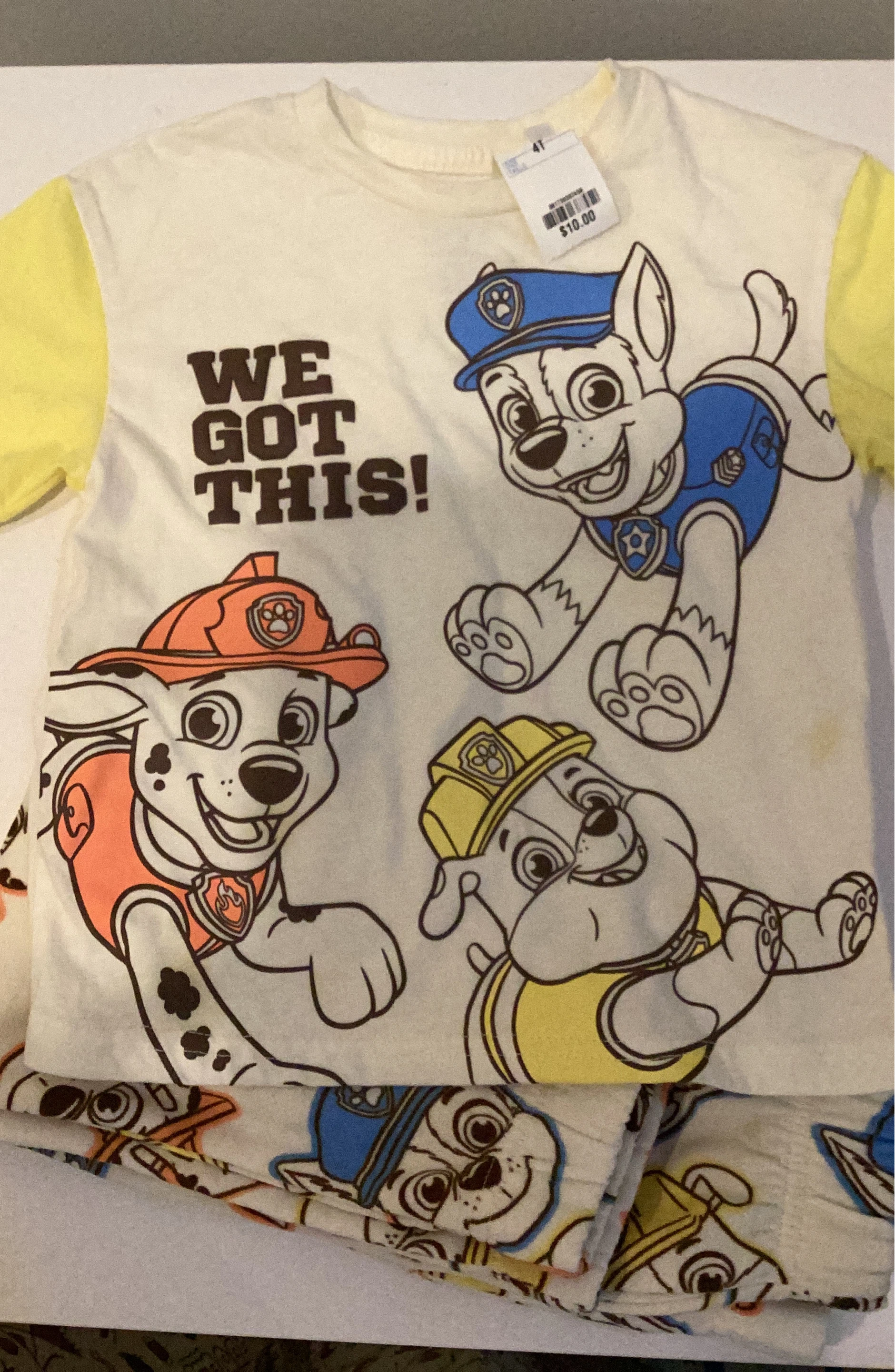 Kids’ Clothes- Paw Patrol(Brand New)