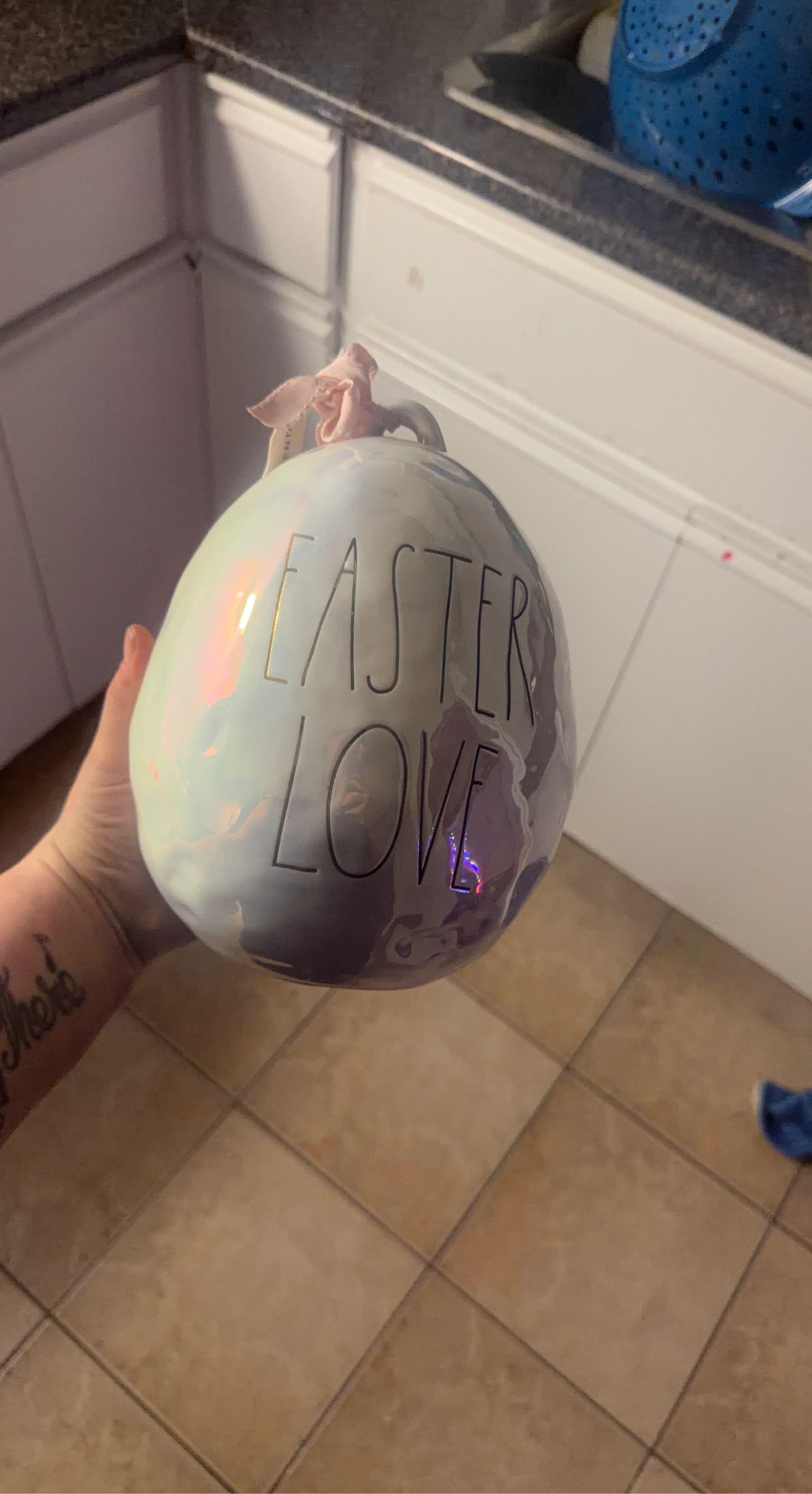 Rae Dunn Easter Love Decorative Egg