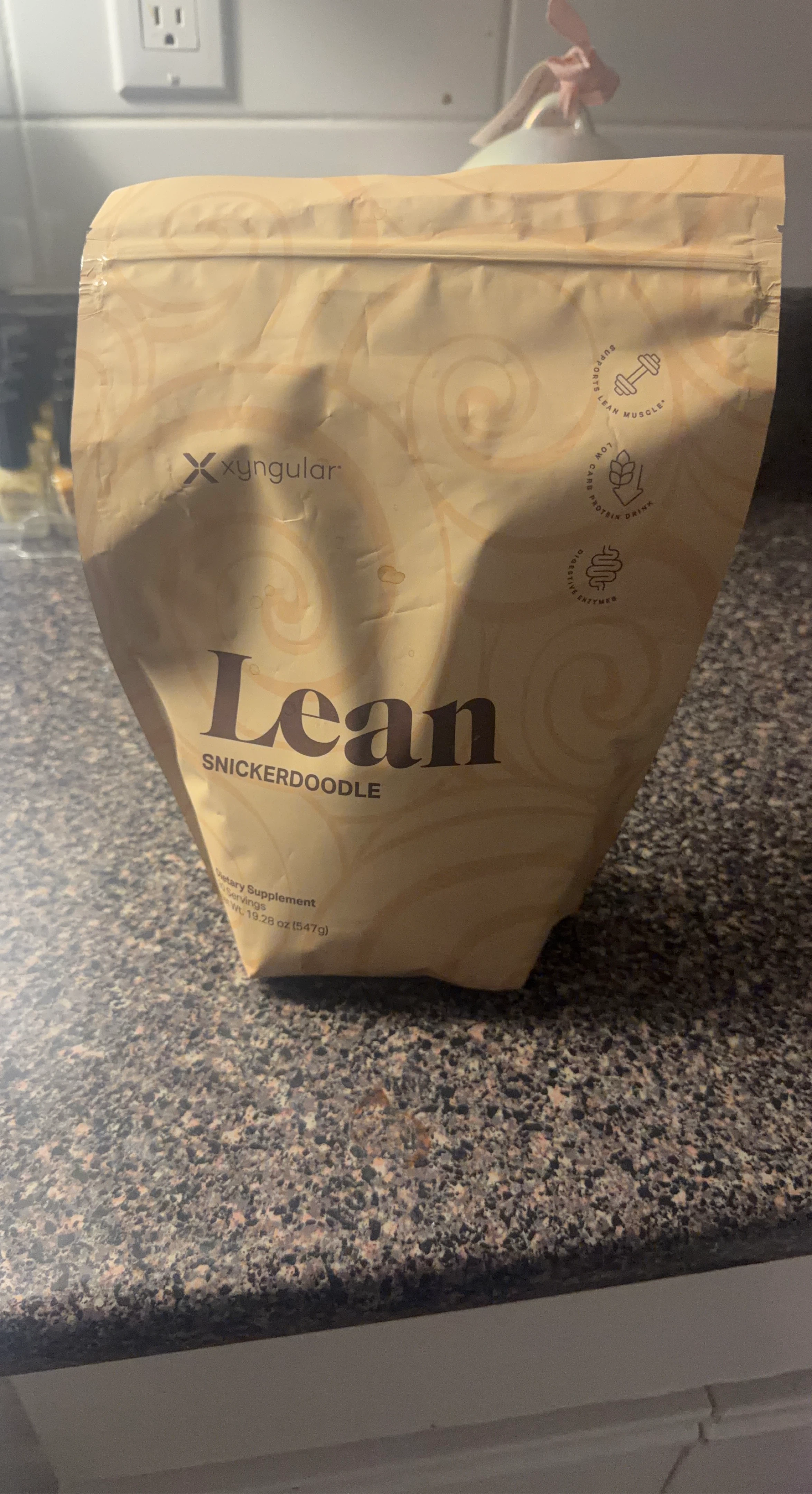 Xyngular Lean Snickerdoodle Protein Drink 19.28 oz