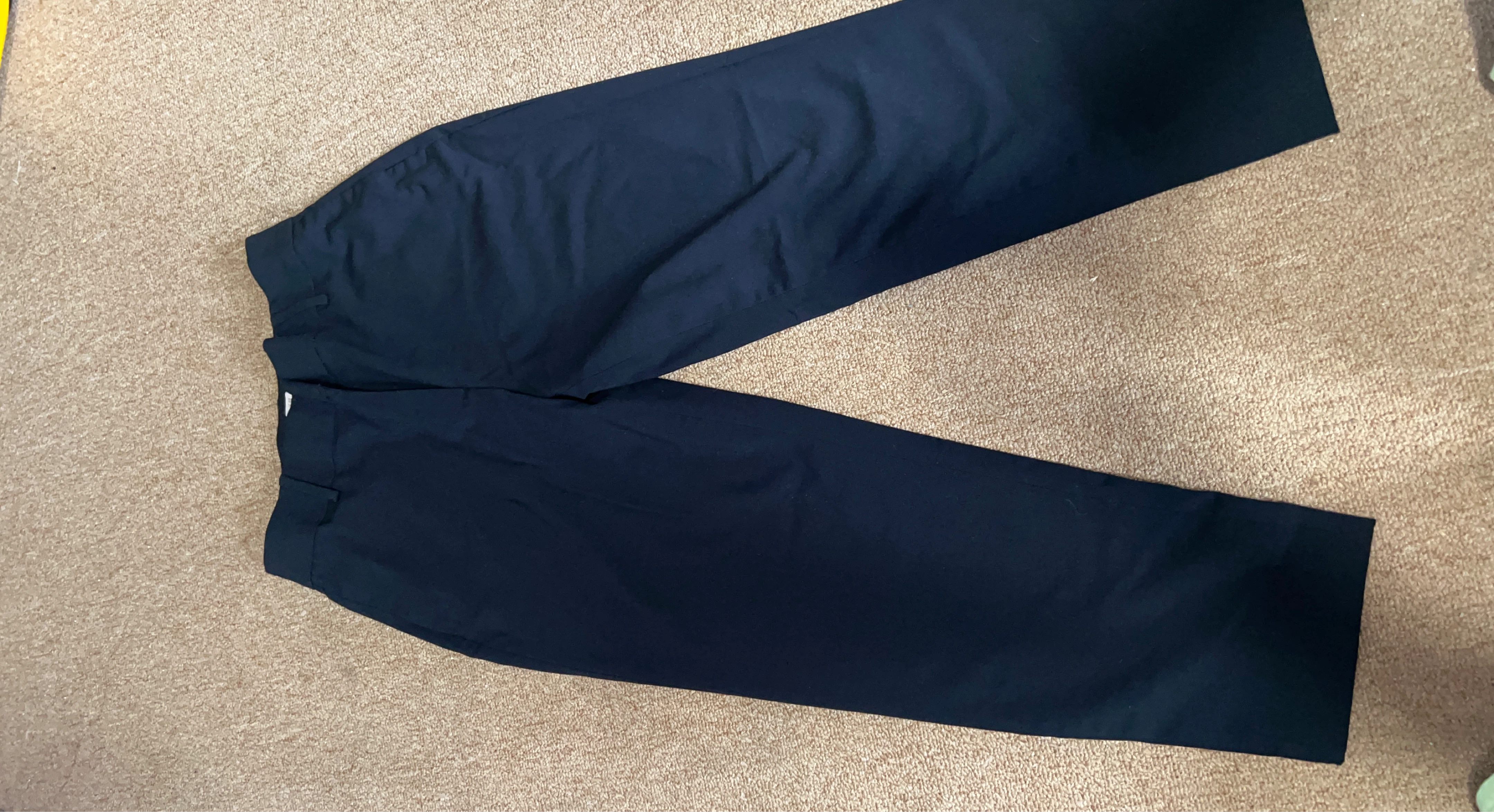 H&M Navy Blue Trousers - Size 6
