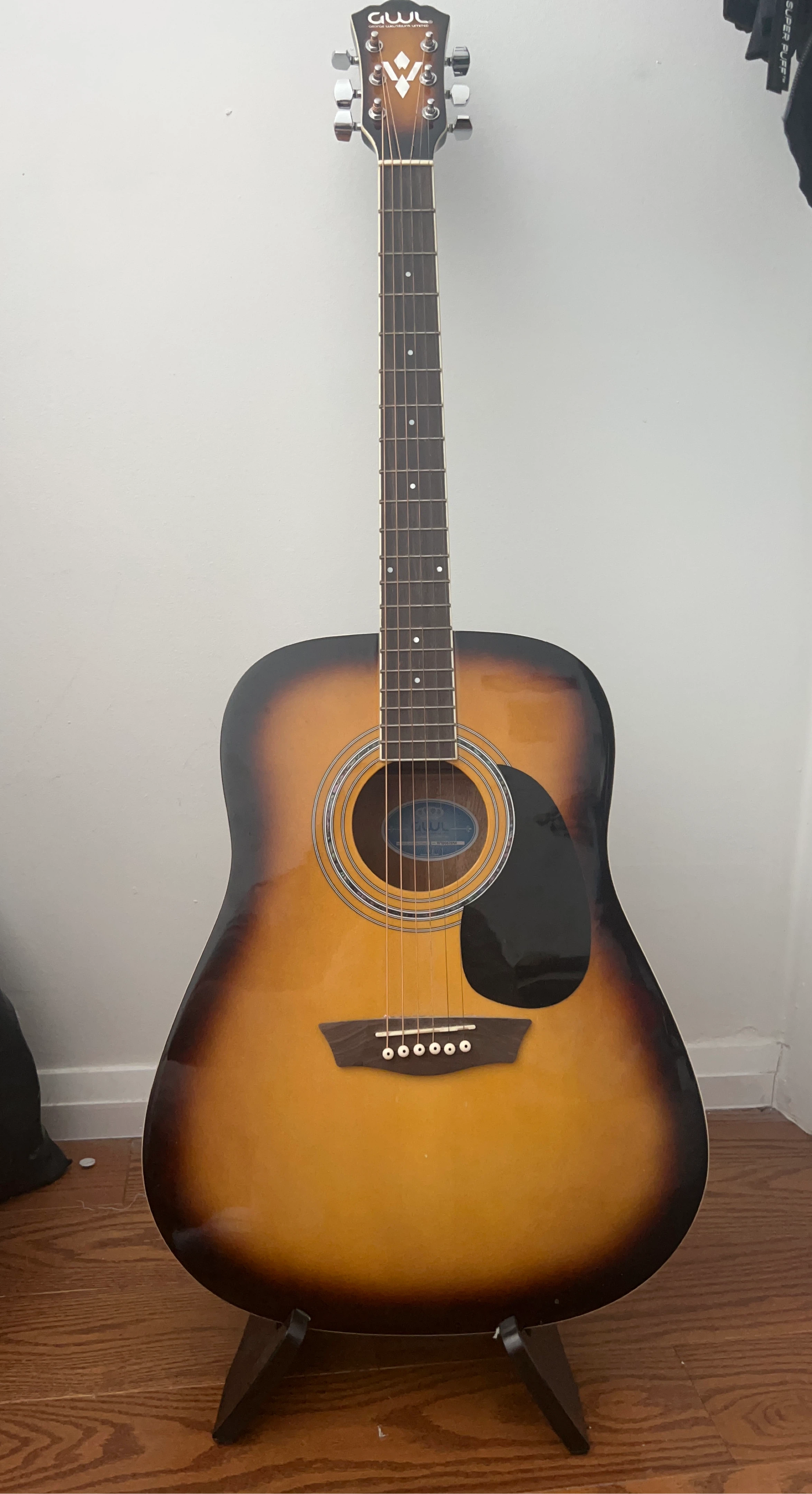 GWL Acoustic Guitar with  Bag and Accessories