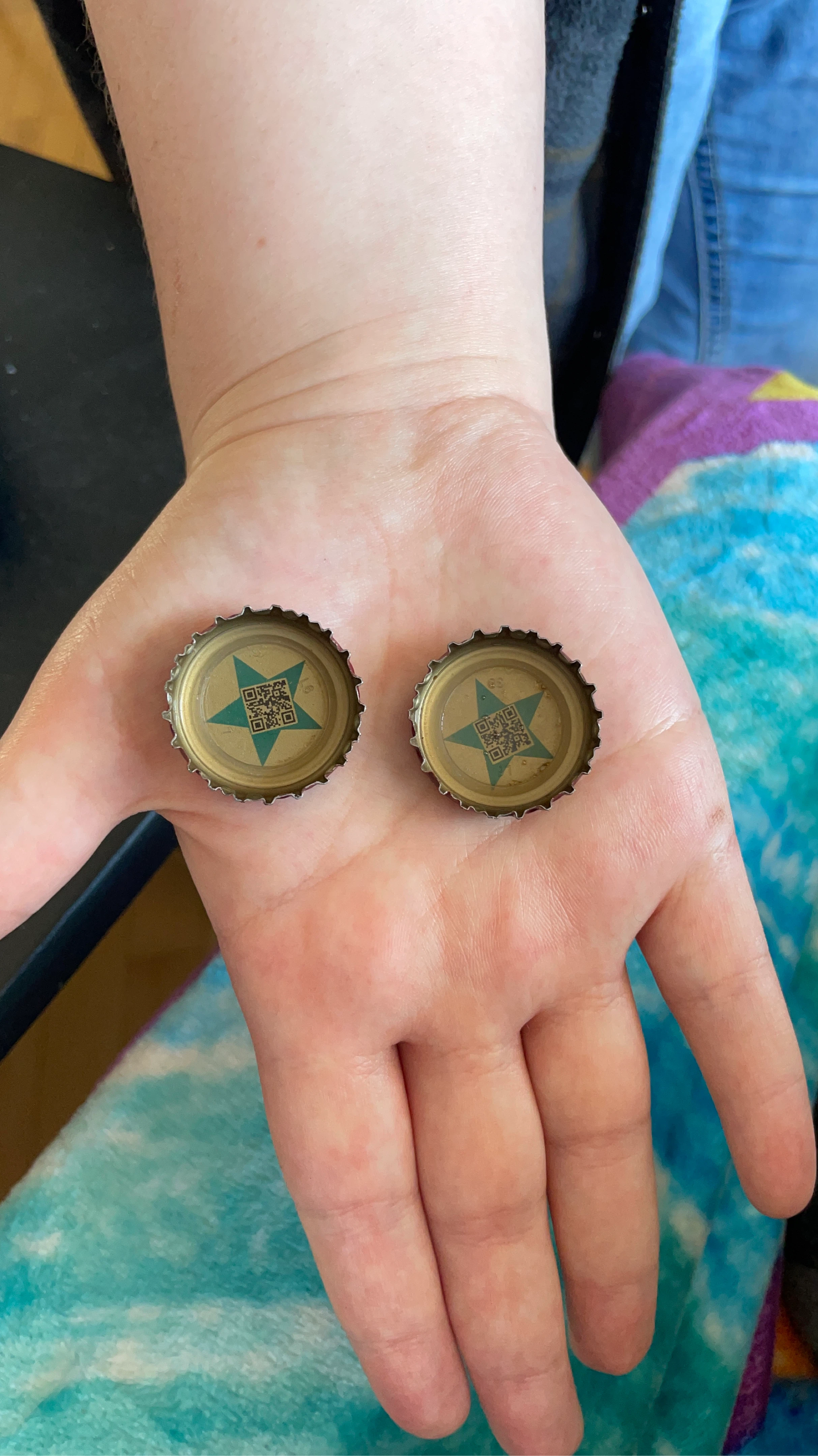 Two Star Bottle Caps