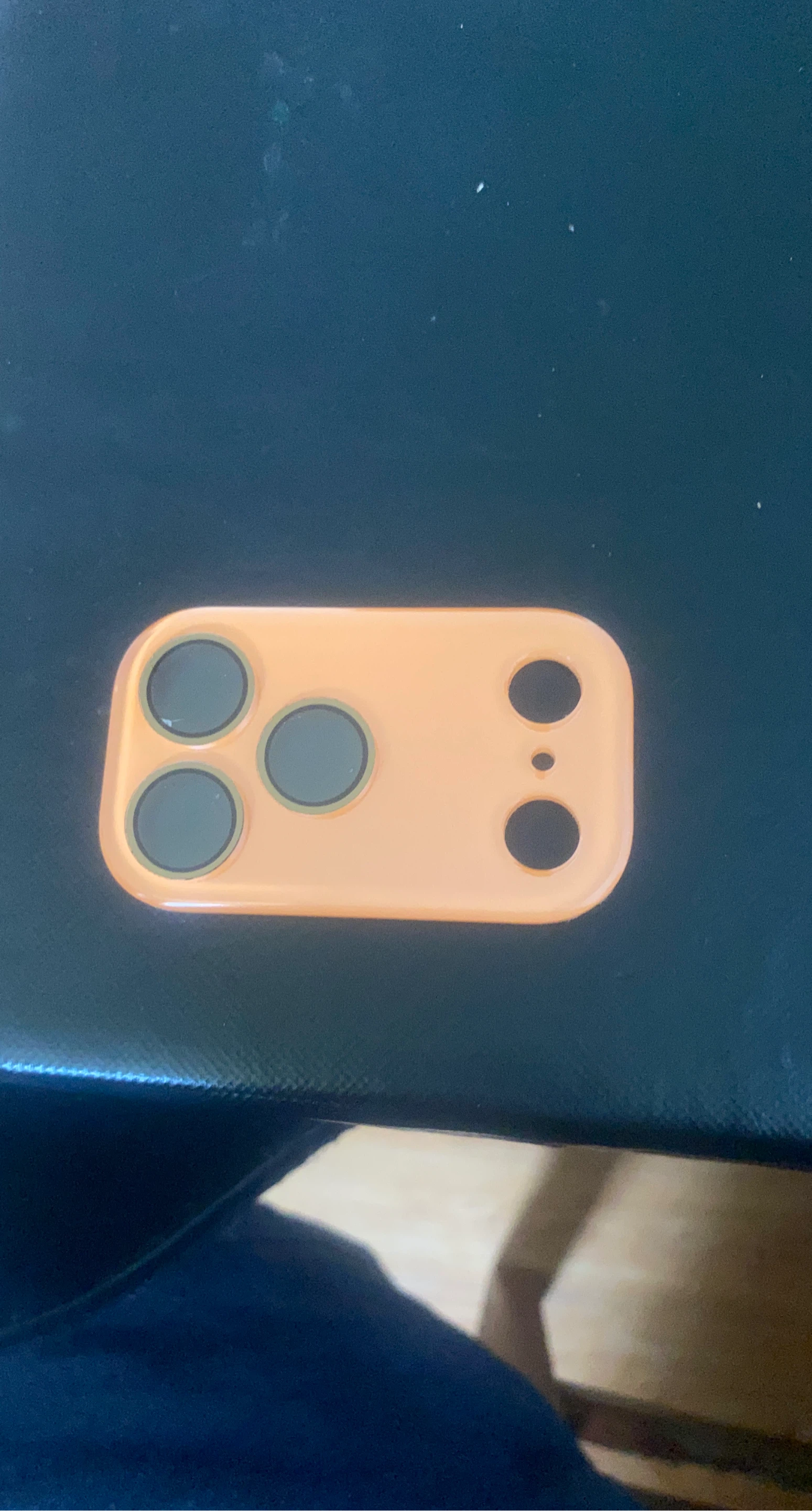 Orange Camera Lens Cover for iPhone 17Pro/Pro Max