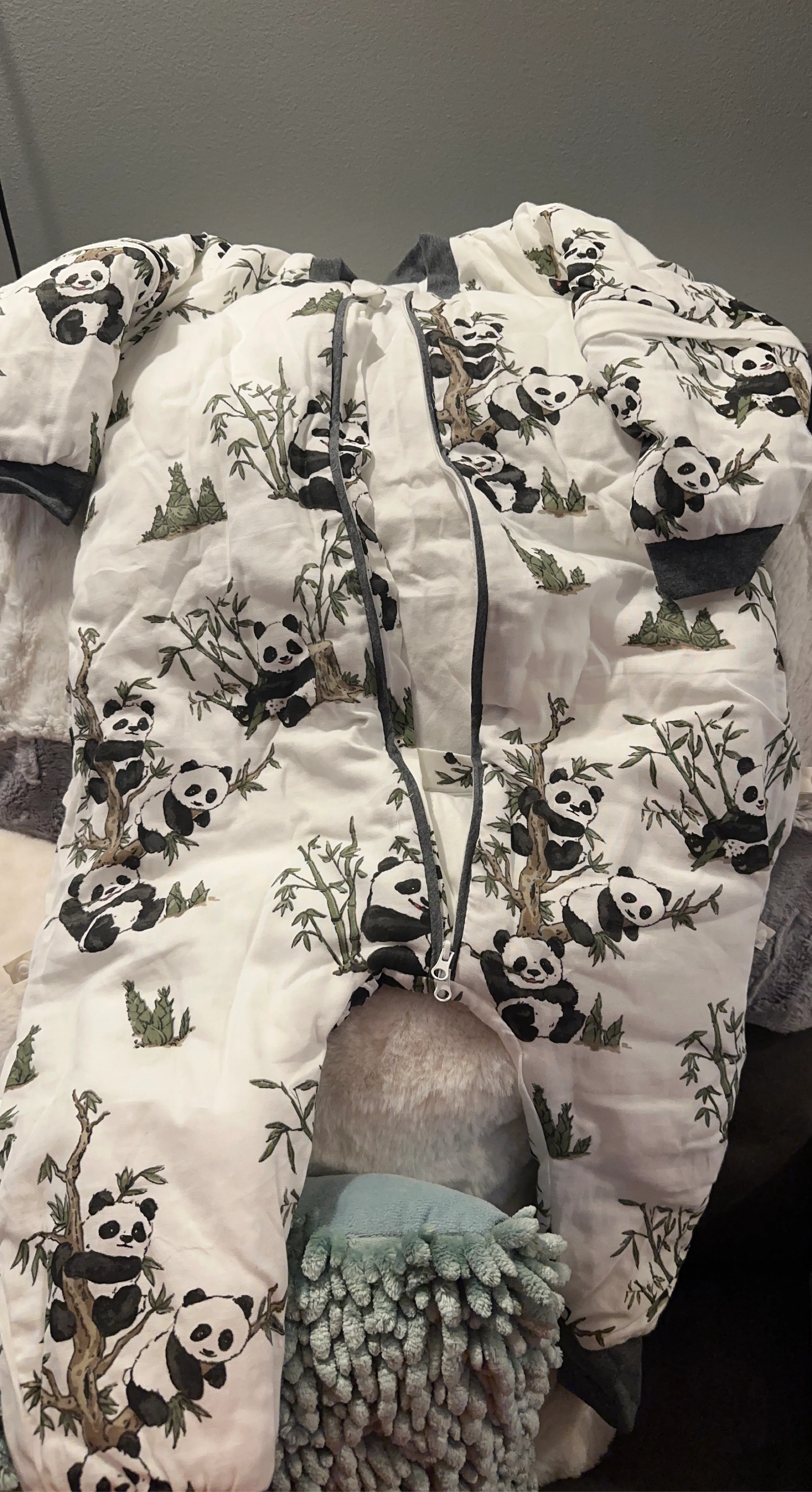 Baby Sleep Sack with Panda Print