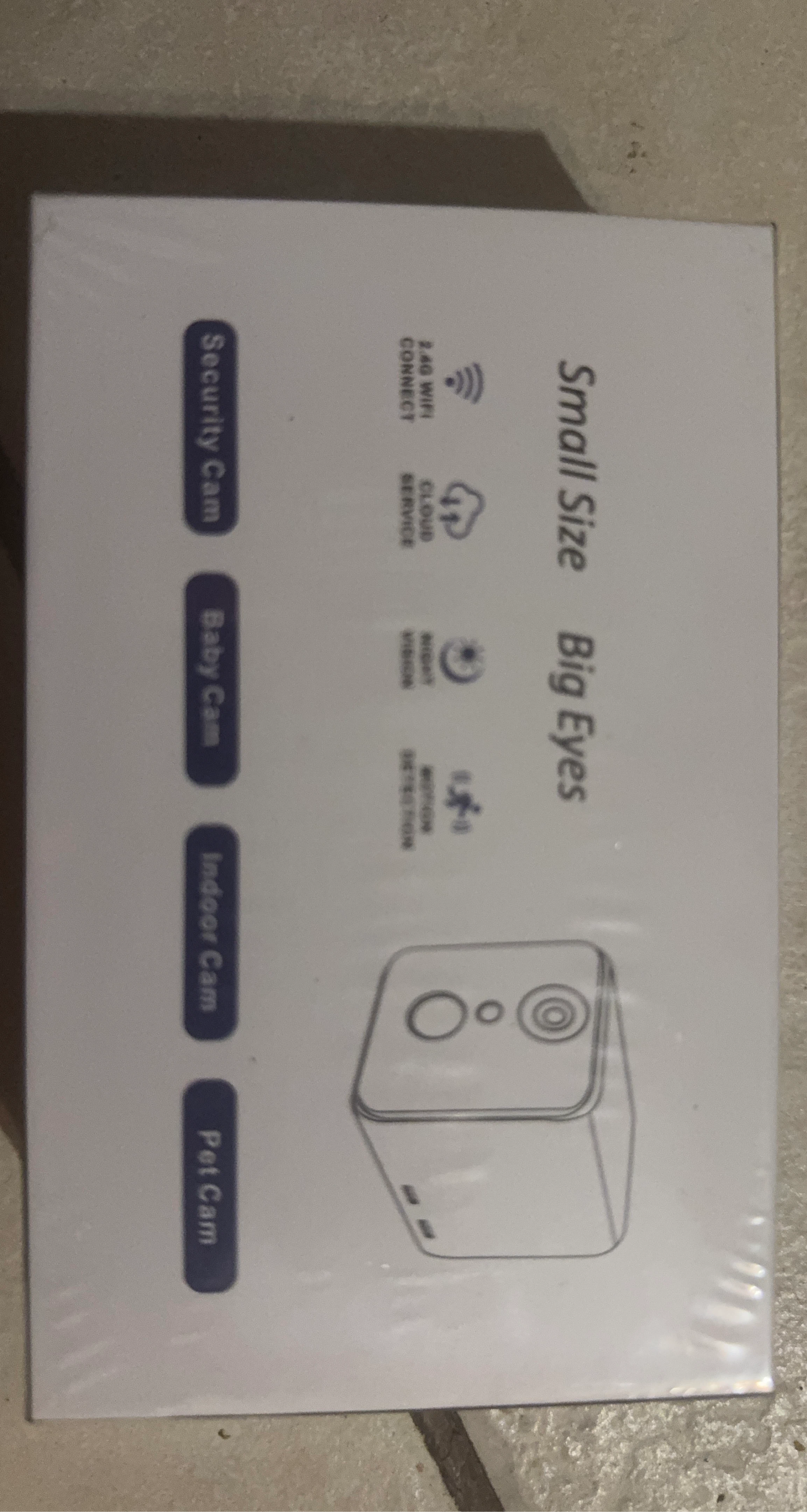 Brand new Vebiliki Small Size Big Eyes Security Cam