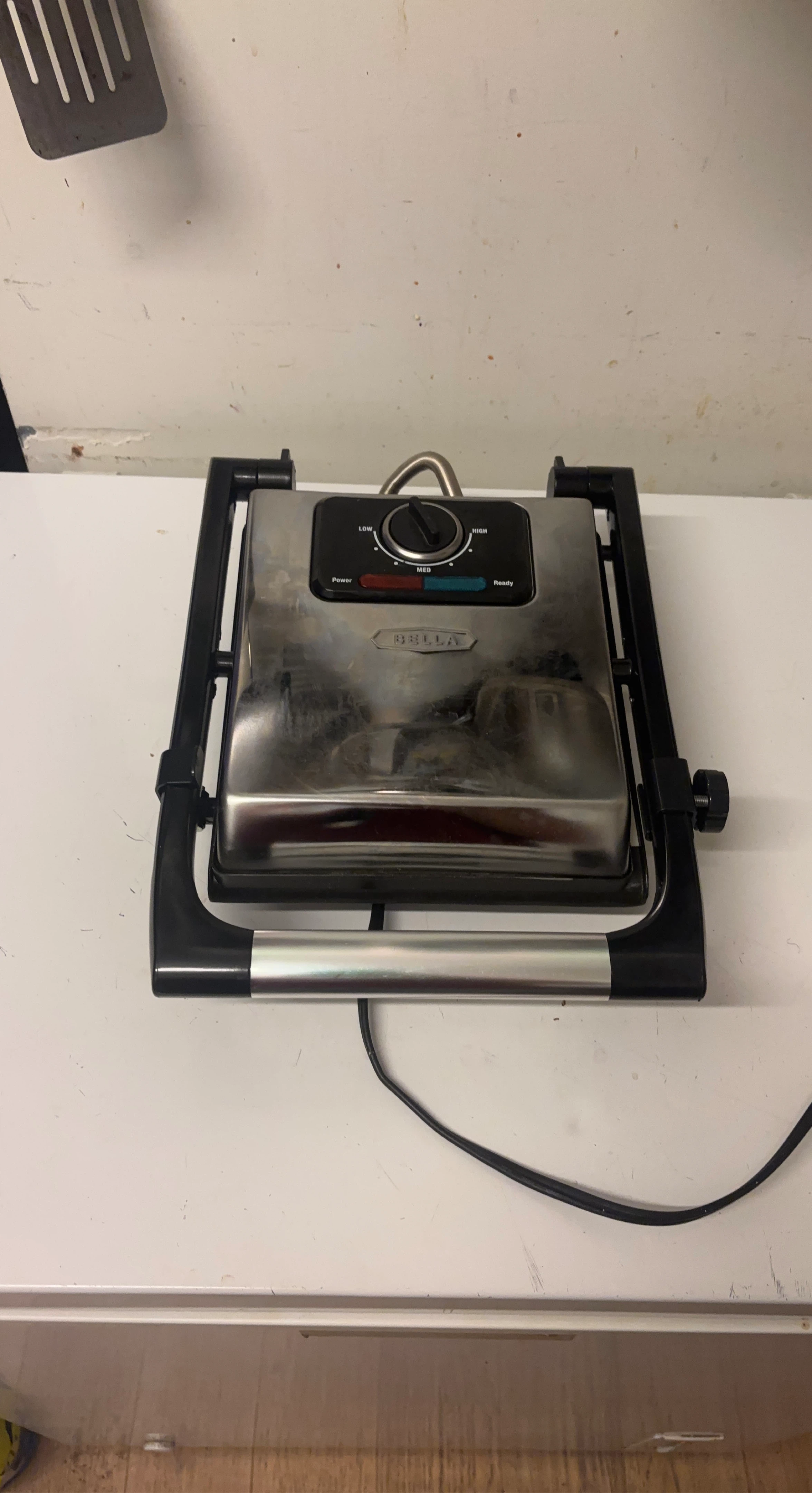 BELLA Stainless Steel Indoor Grill Press