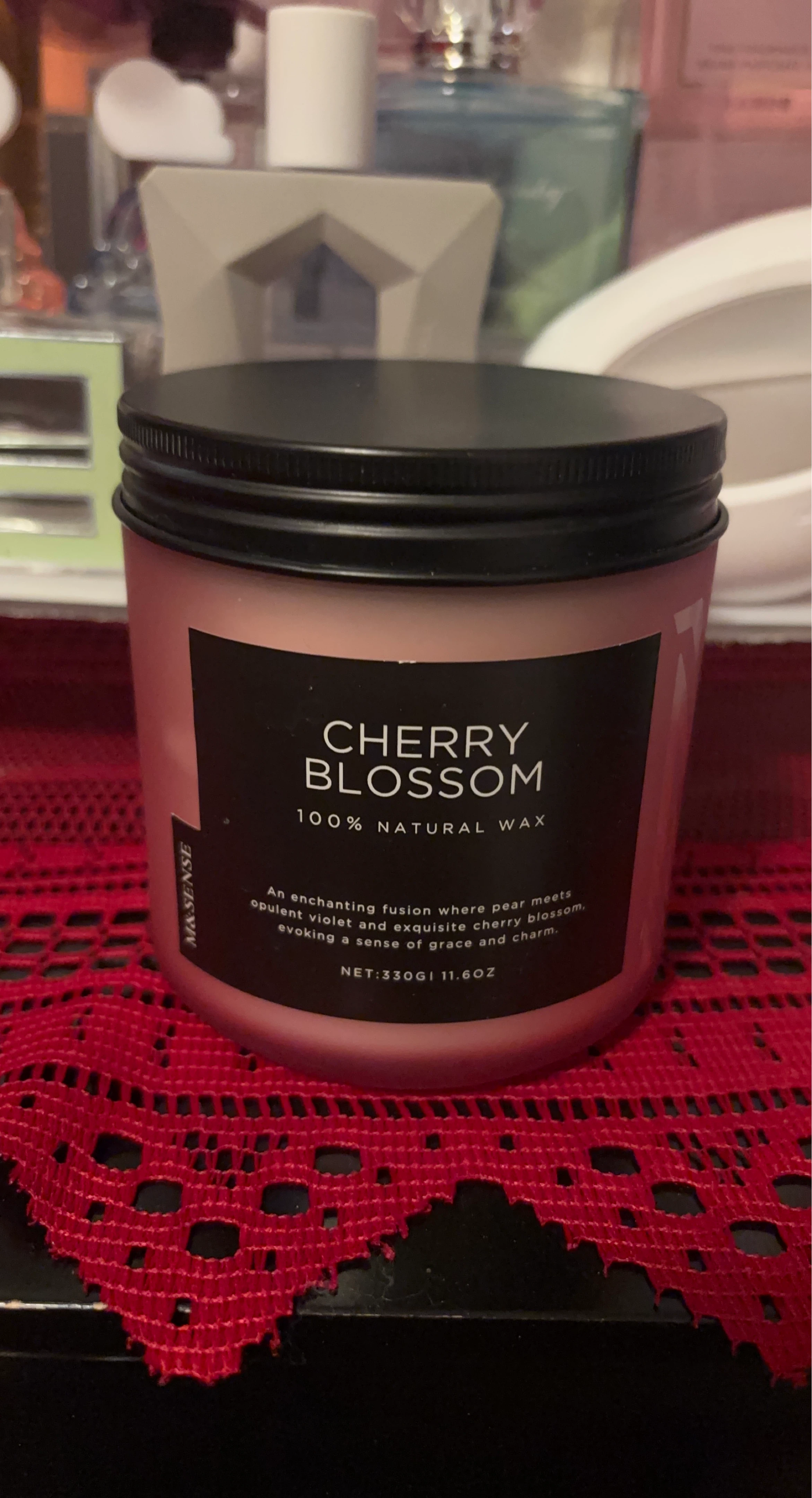 M&SENSE Cherry Blossom Scented Candle 330g