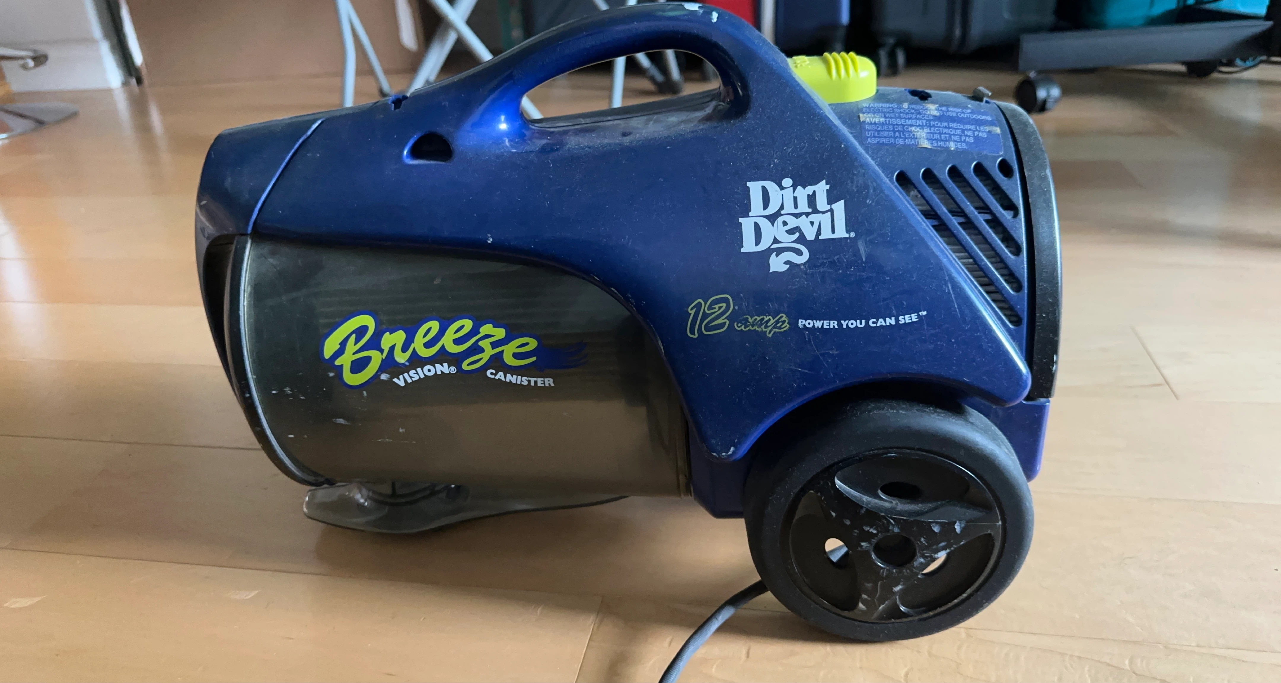 Dirt Devil Breeze Vision Canister Vacuum