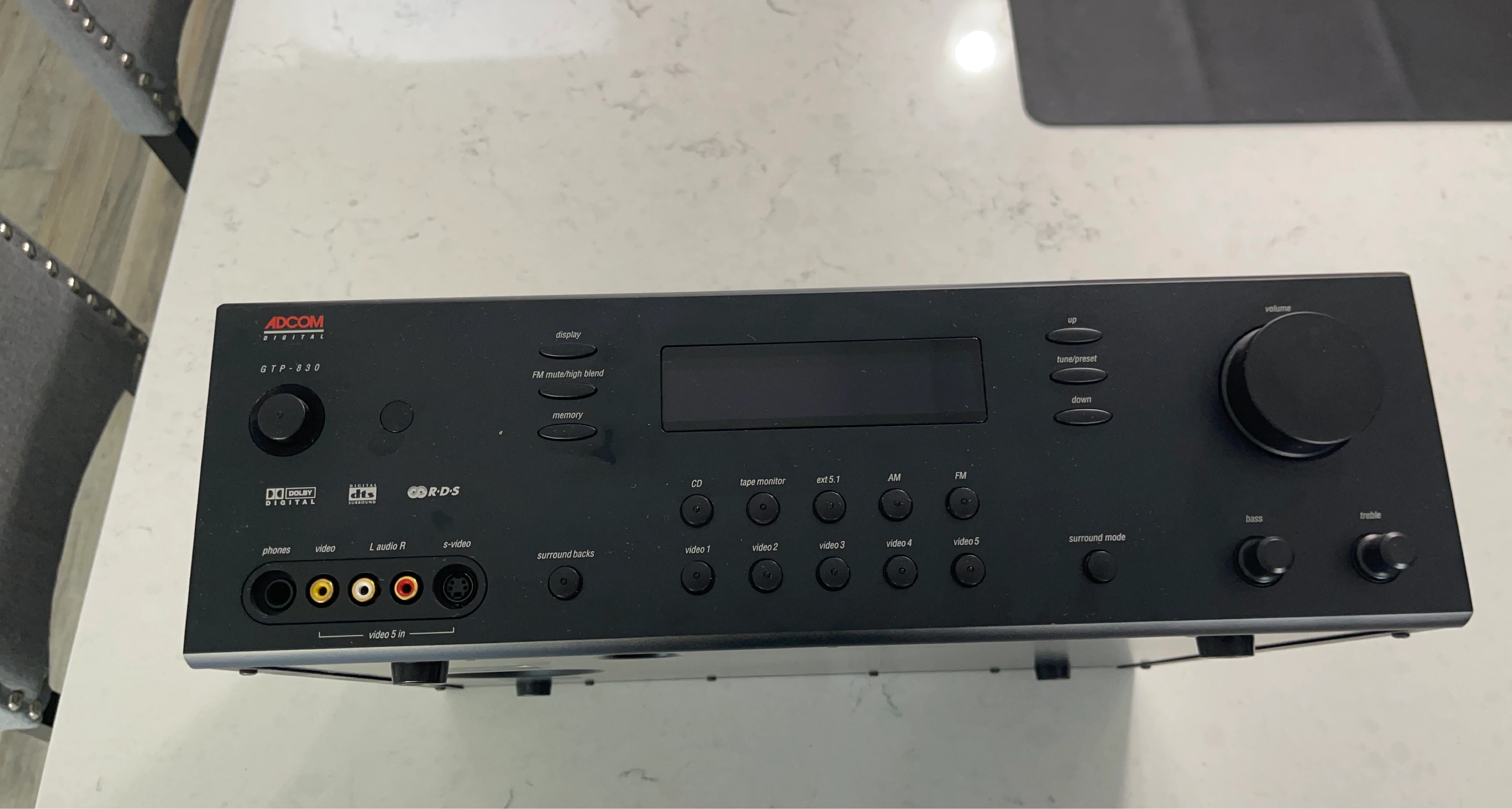 Adcom GTP-830 AV Surround Receiver