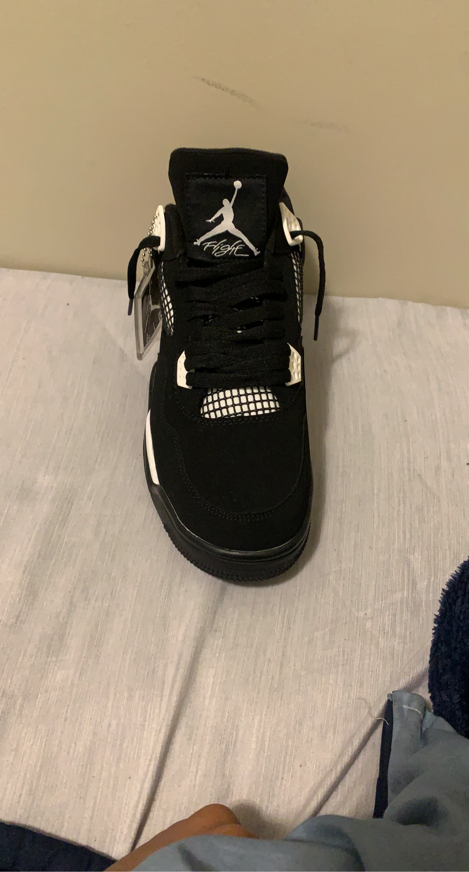 Air Jordan 4 Retro 'Black Cat' Men's Shoes