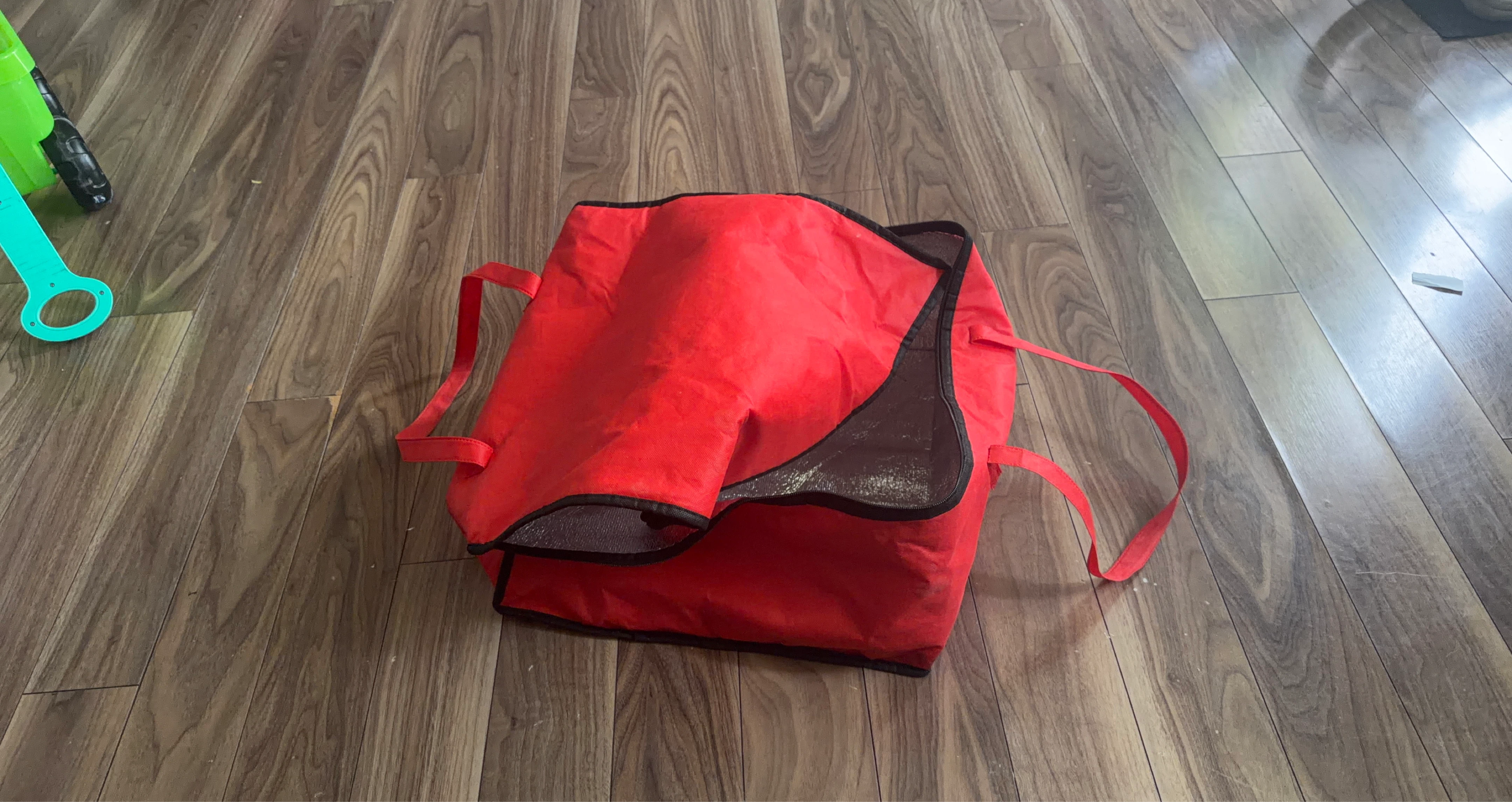 Red Insulated Shopping Bag