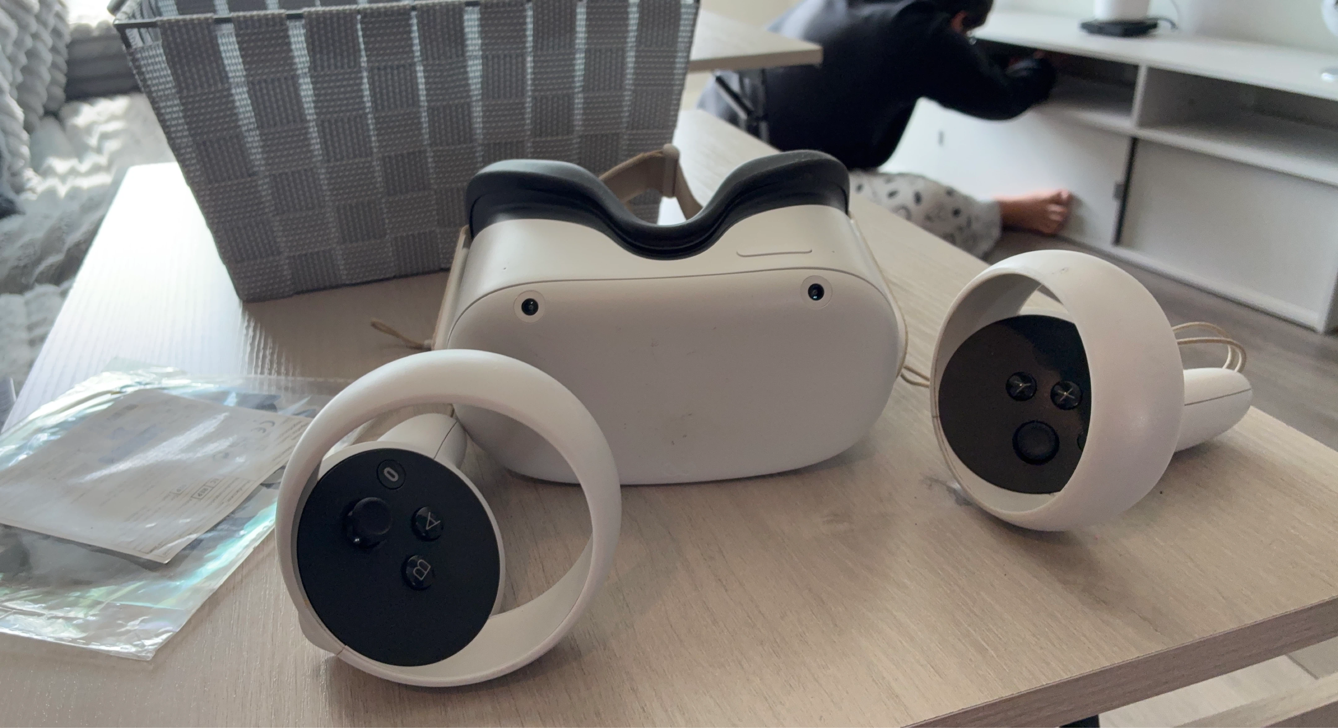 Meta Quest 2 VR Headset with Controllers