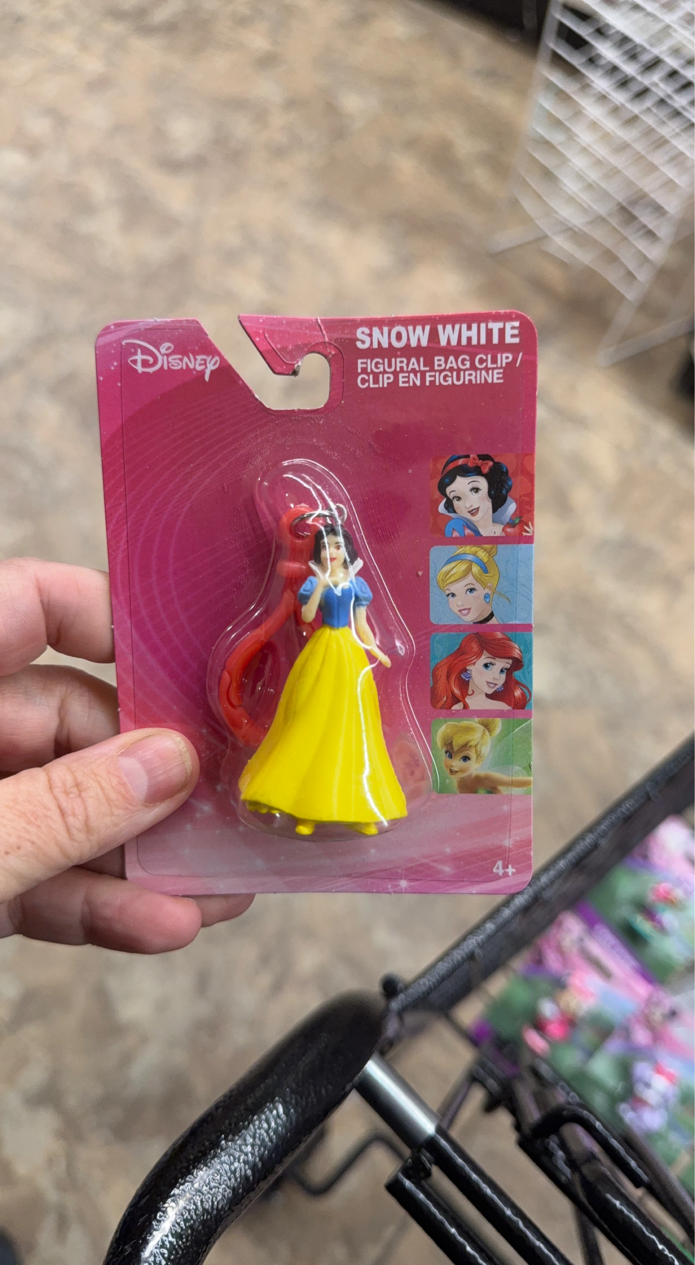 Original Disney Snow White Figural Bag keychain