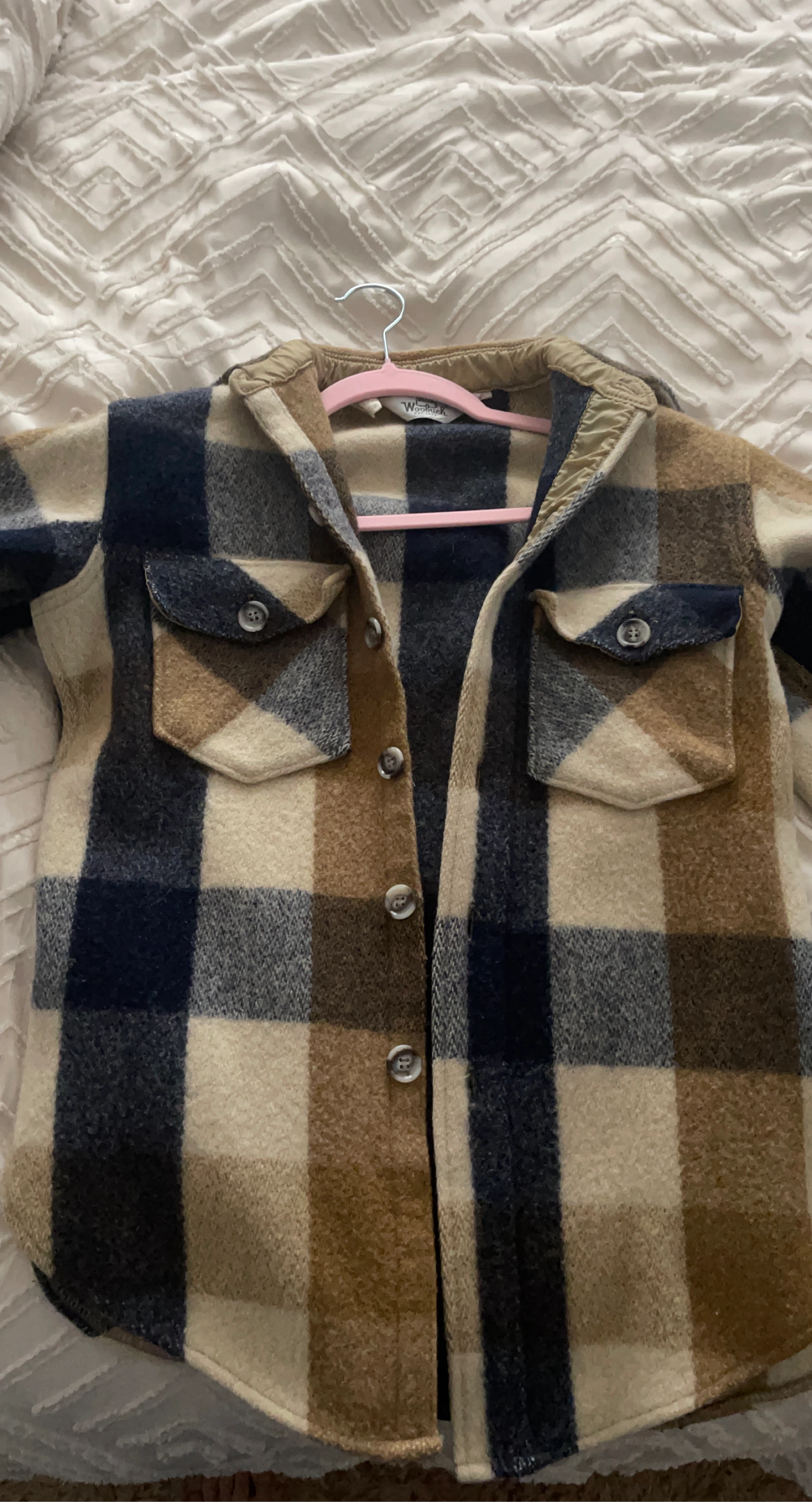 Woolrich Plaid Shirt Jacket