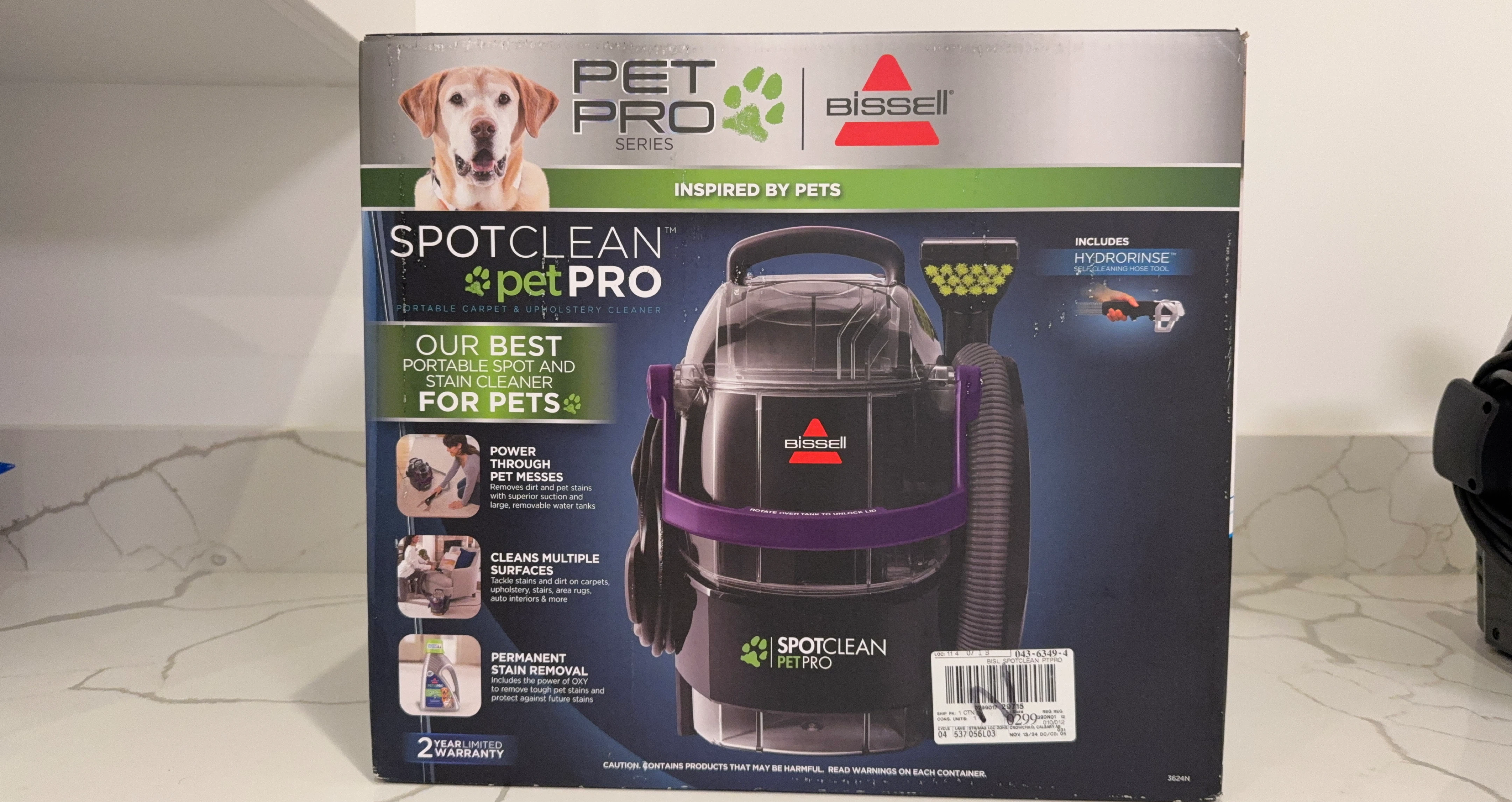 Bissell SpotClean Pet Pro Portable Carpet & Upholstery Cleaner