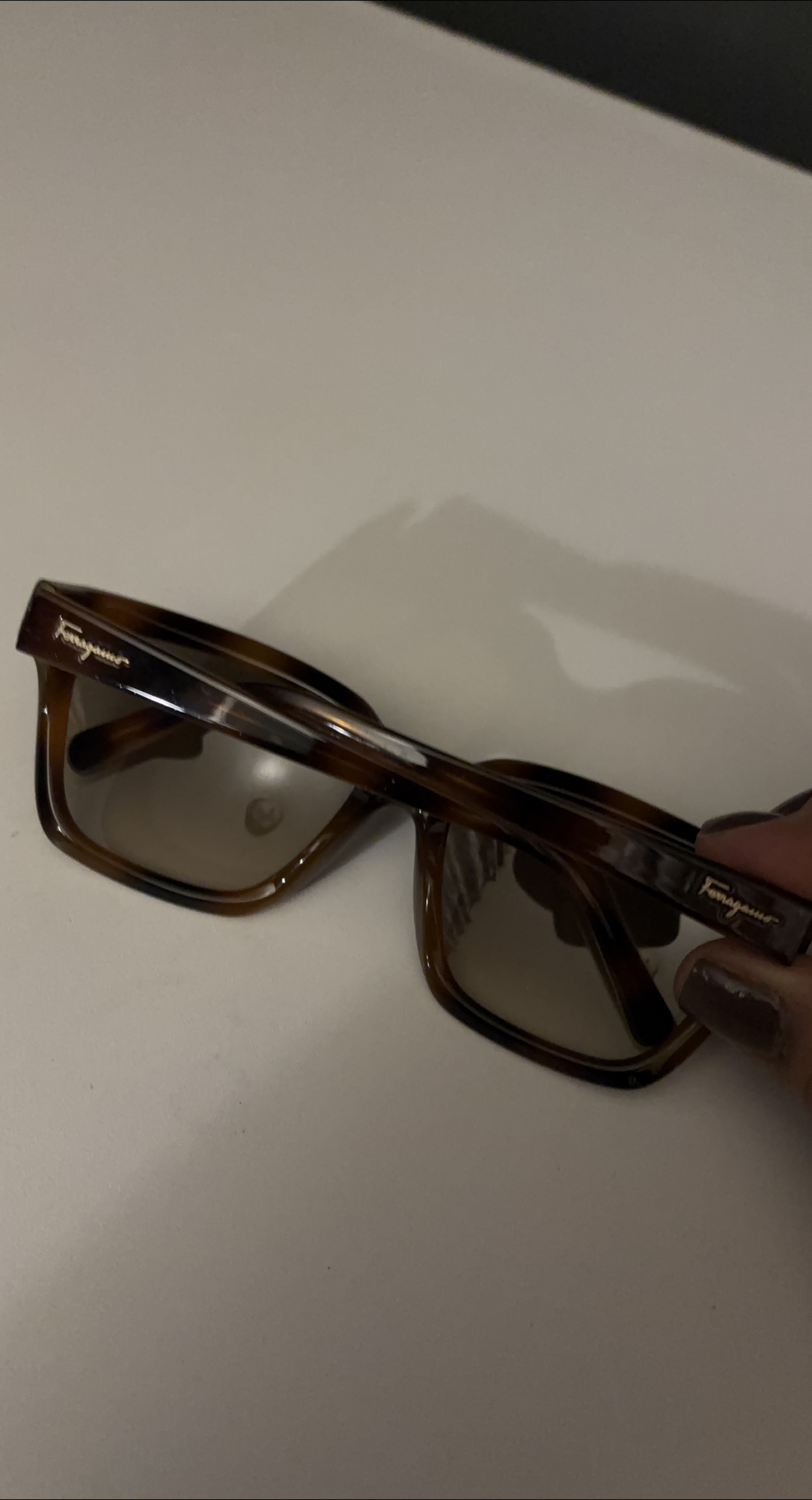 🌱Salvatore Ferragamo Tortoise Shell Sunglasses w/ Case
