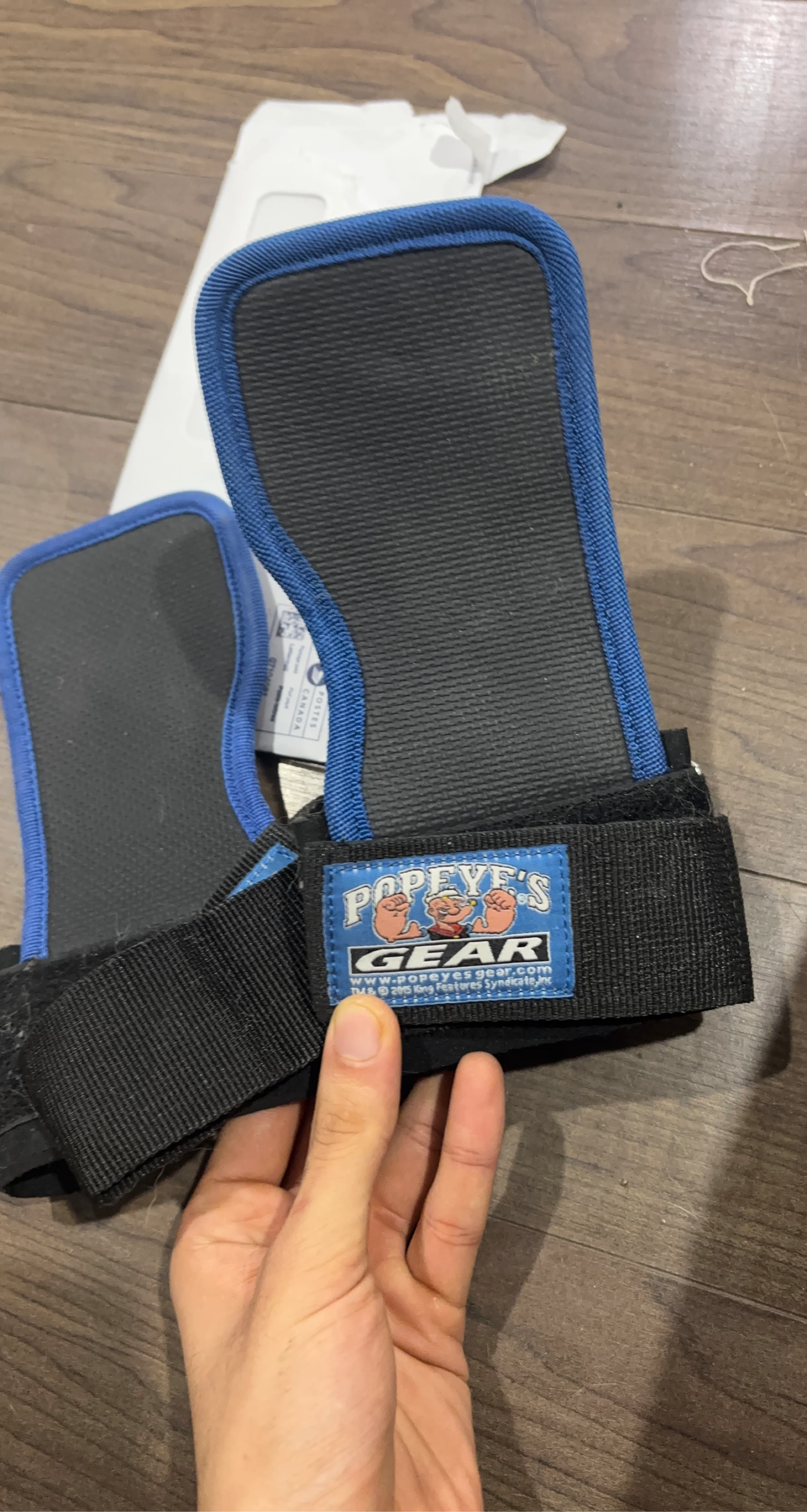 Popeye's Gear Weightlifting Grip Pads