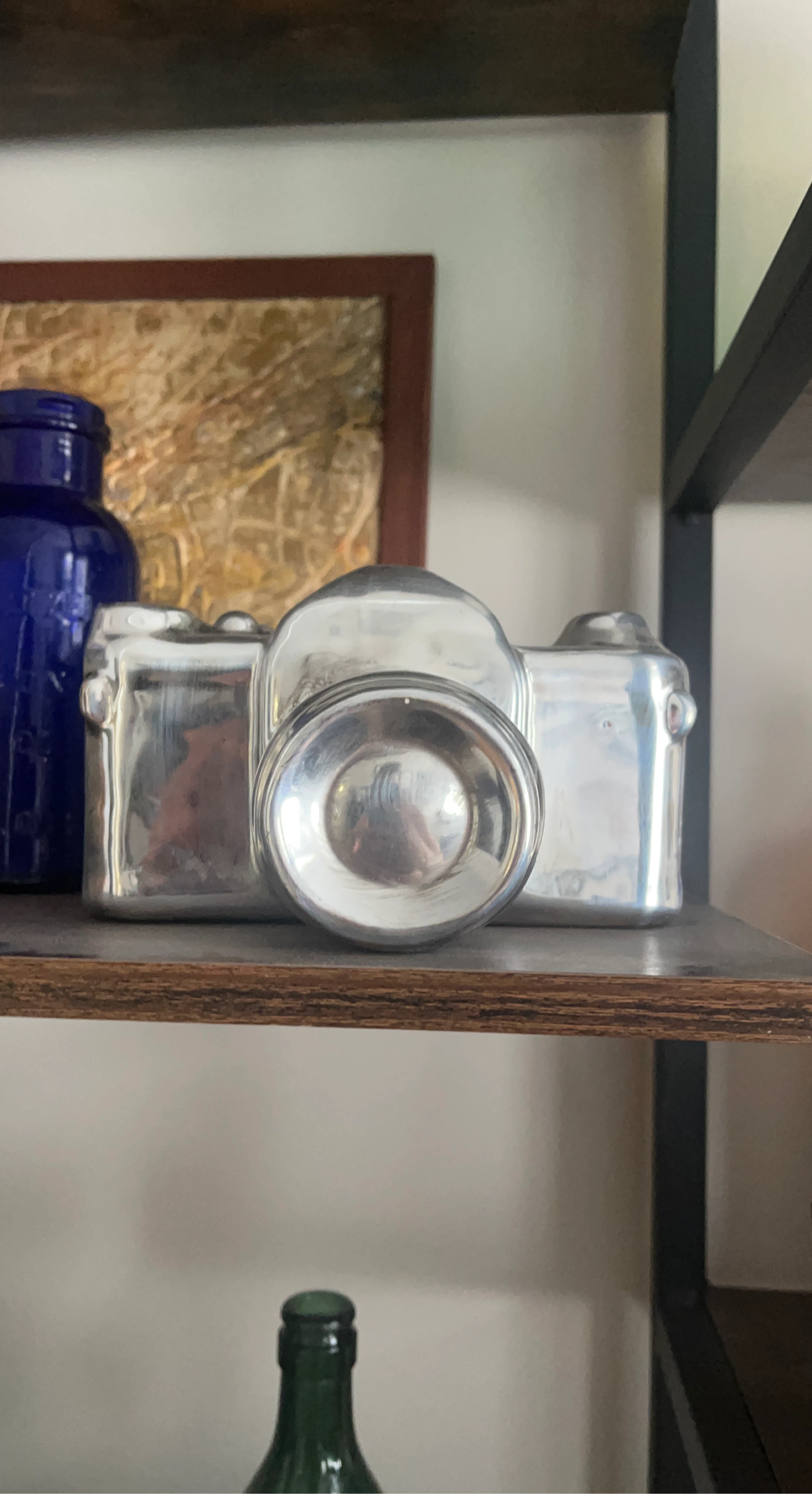 Silver Camera Decorative Object
