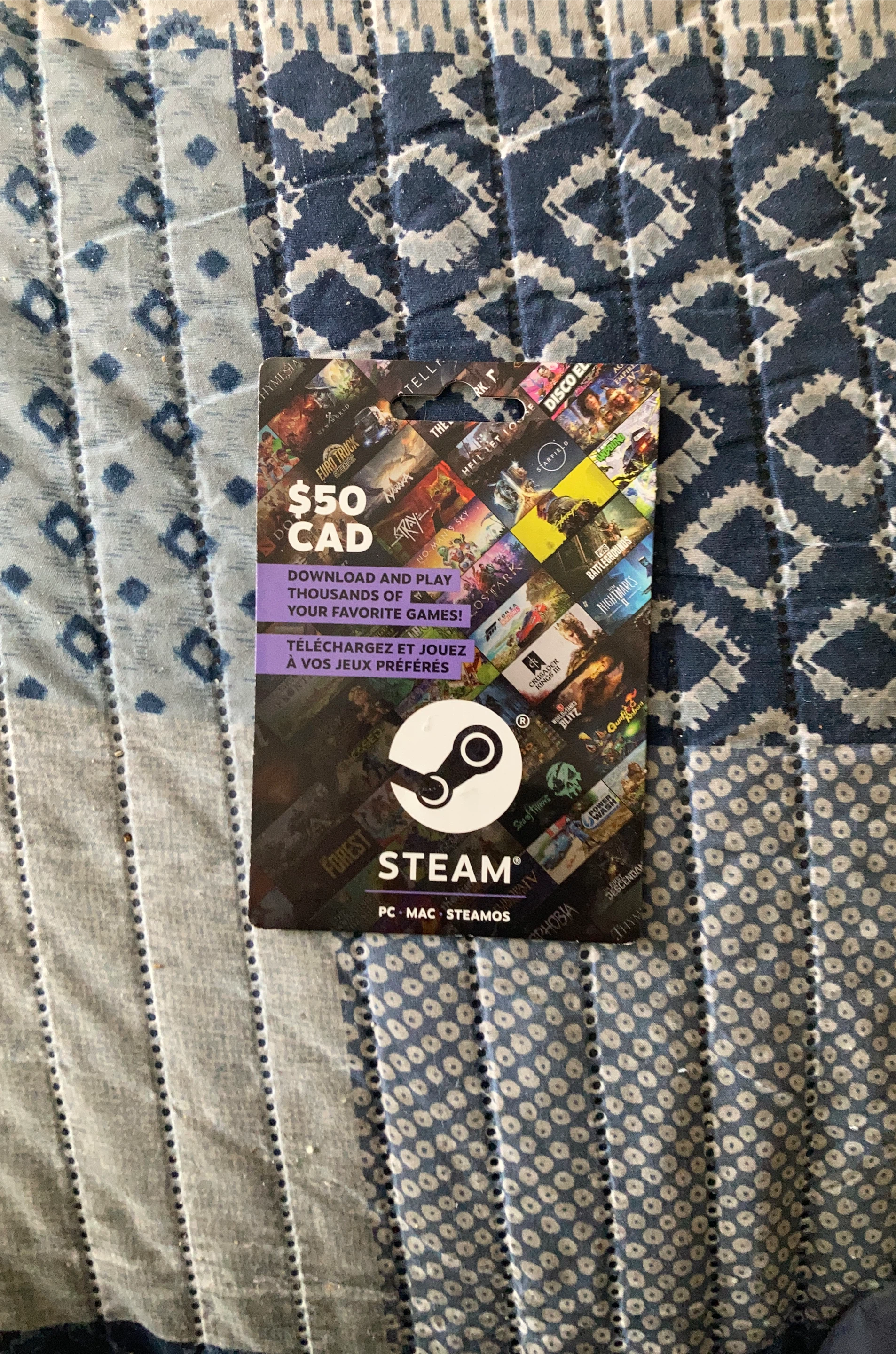 40 CAD Steam Gift Card