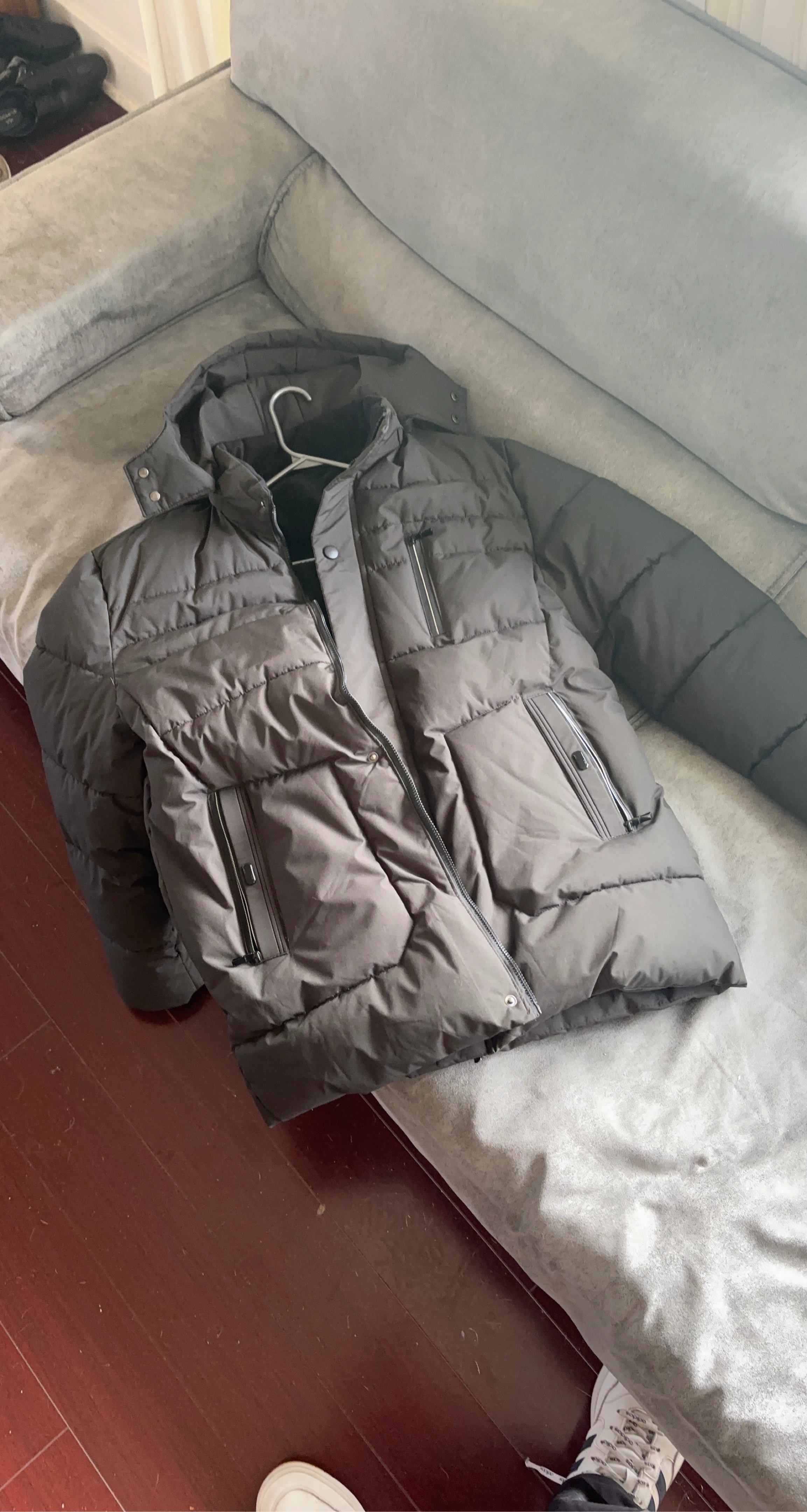 Puffer Jacket with Hood