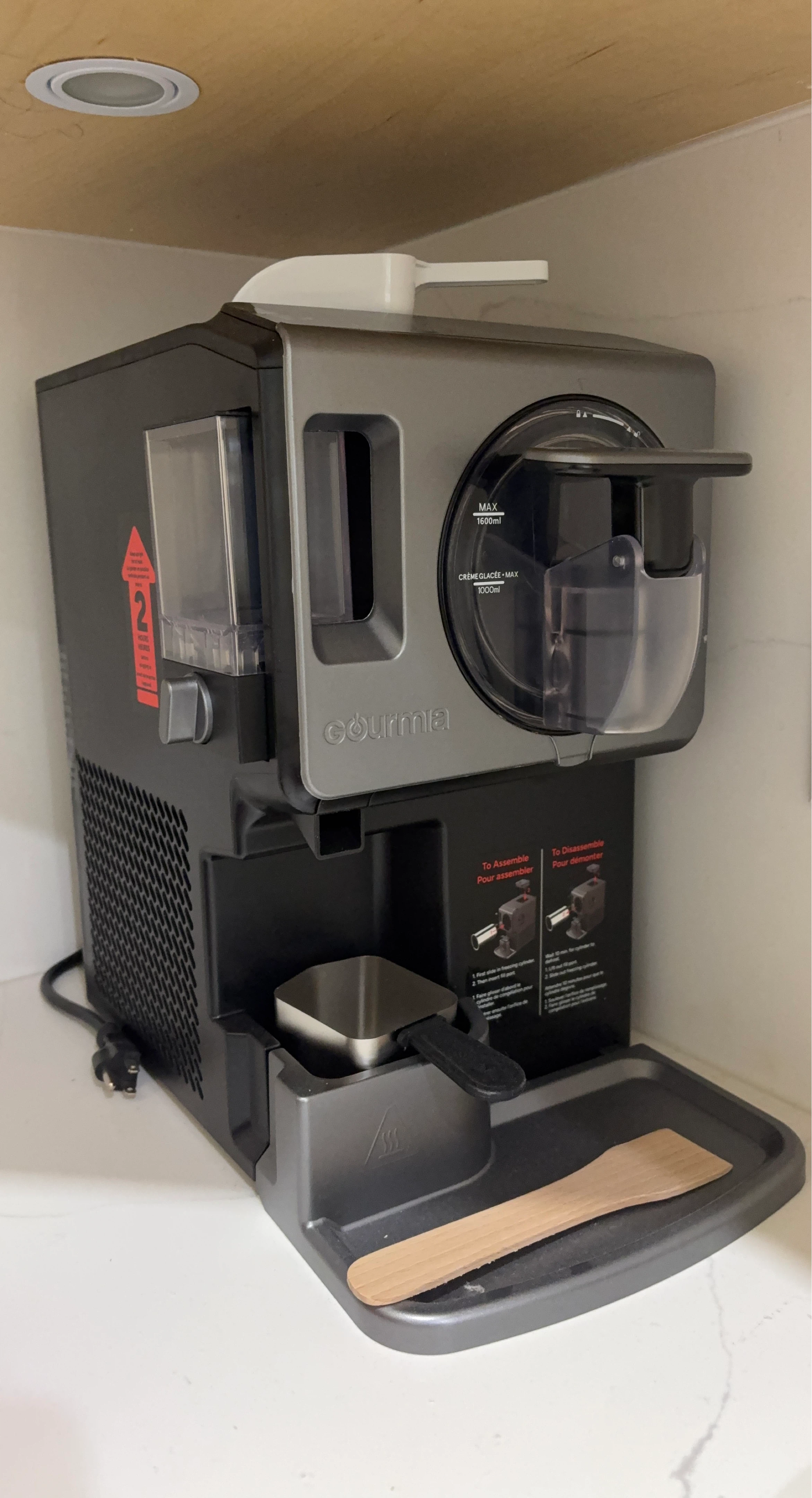 Gourmia Ice Cream Maker