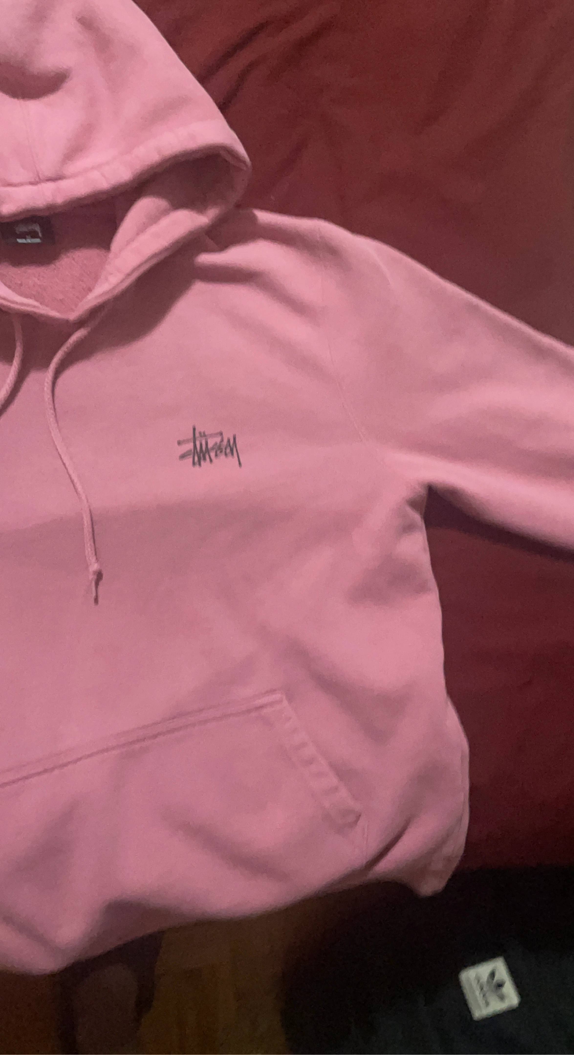 Stüssy Pink Hoodie - Size M