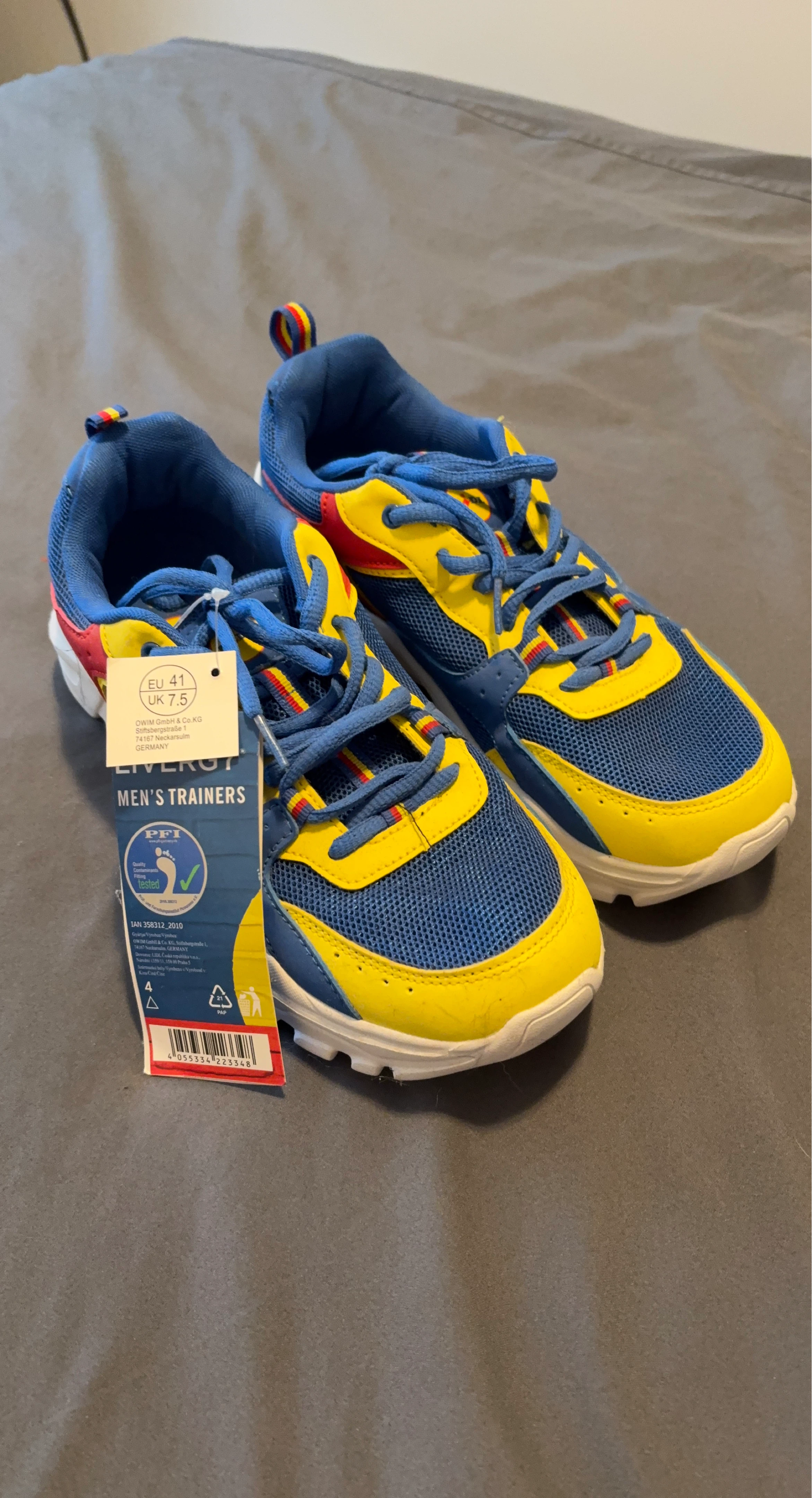 Lidl Men's Trainers Size EU 41 / UK 7.5