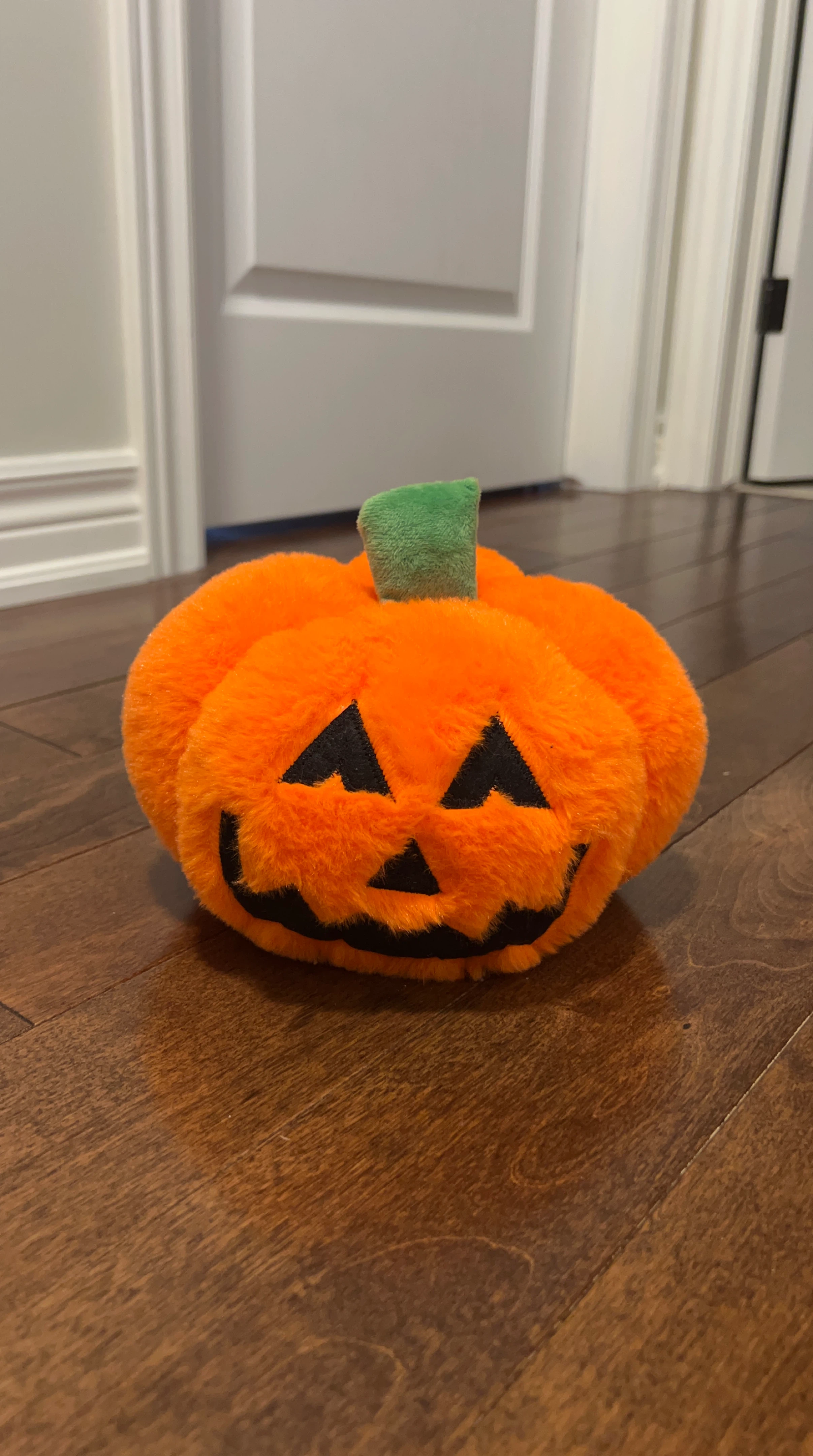 Plush Jack-o'-lantern decoration