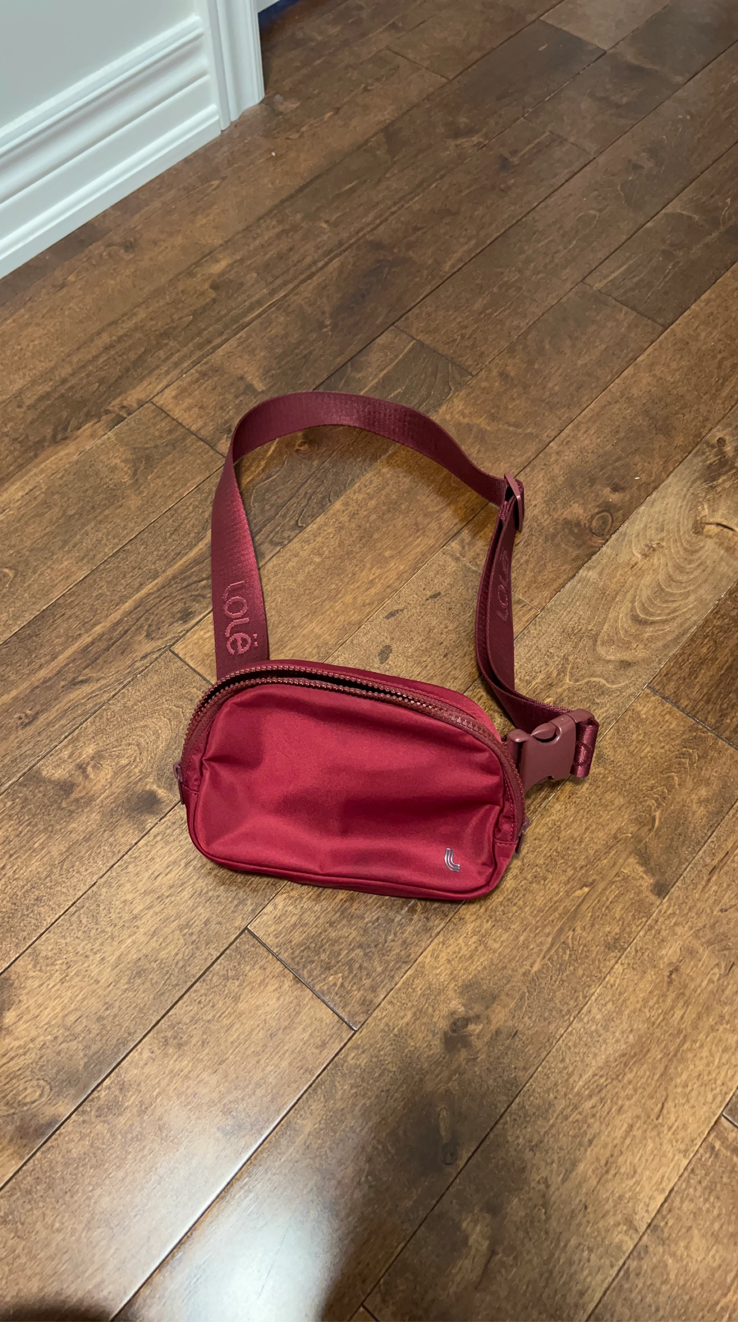Lolee Burgundy Fanny Pack