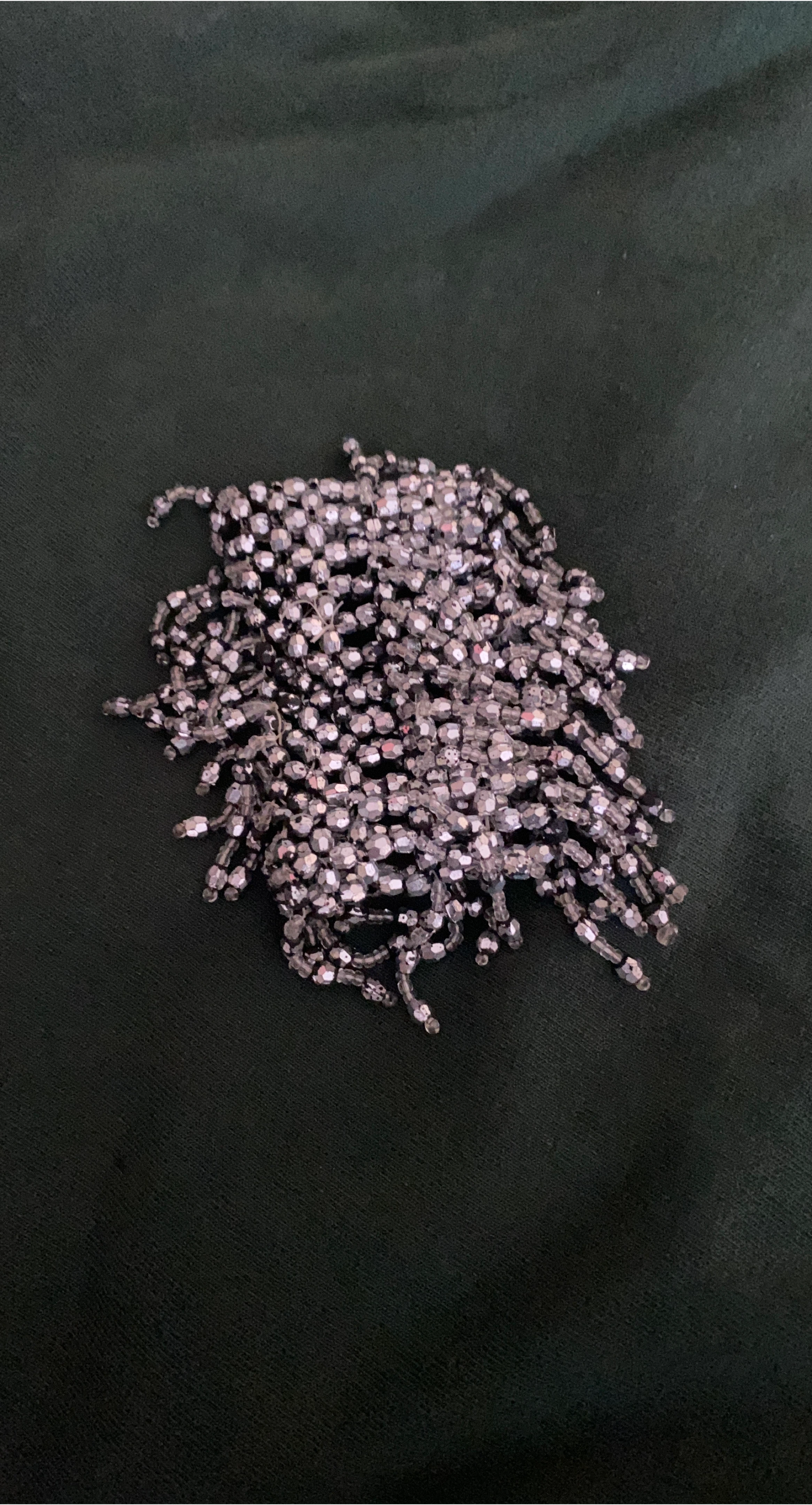 Silver Beaded Bracelet